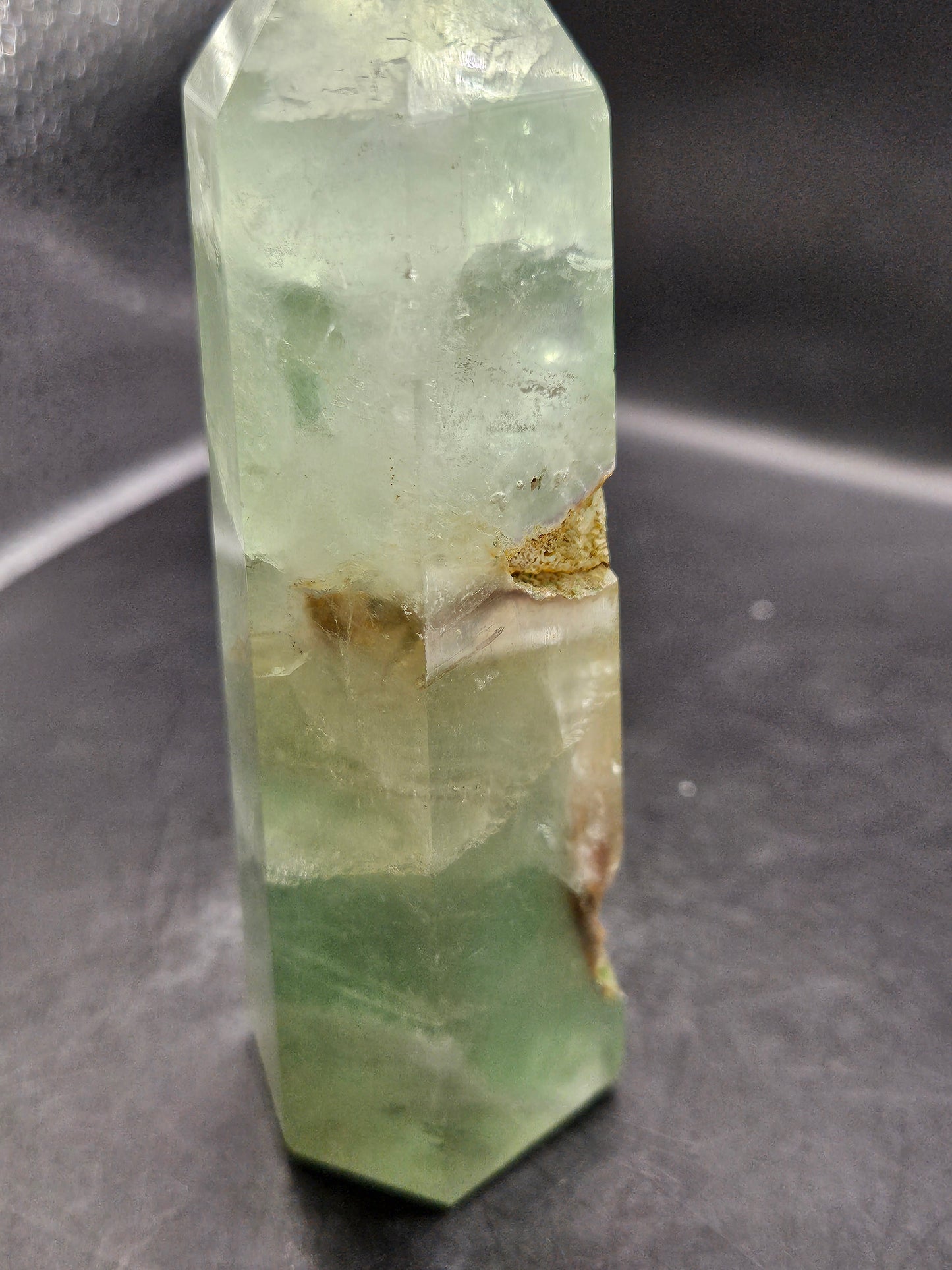 Fluorite Crystal Tower #3 w/Druzy
