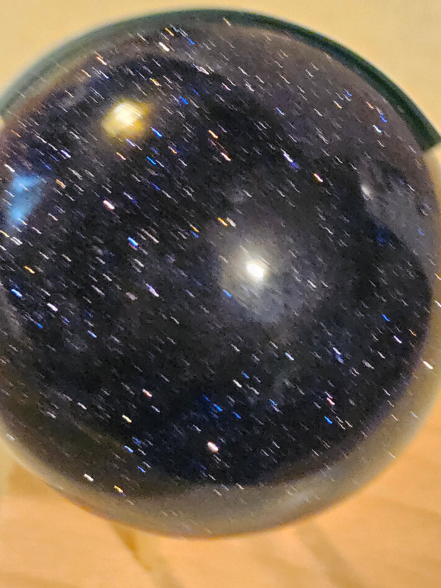 Blue Goldstone Spheres 3