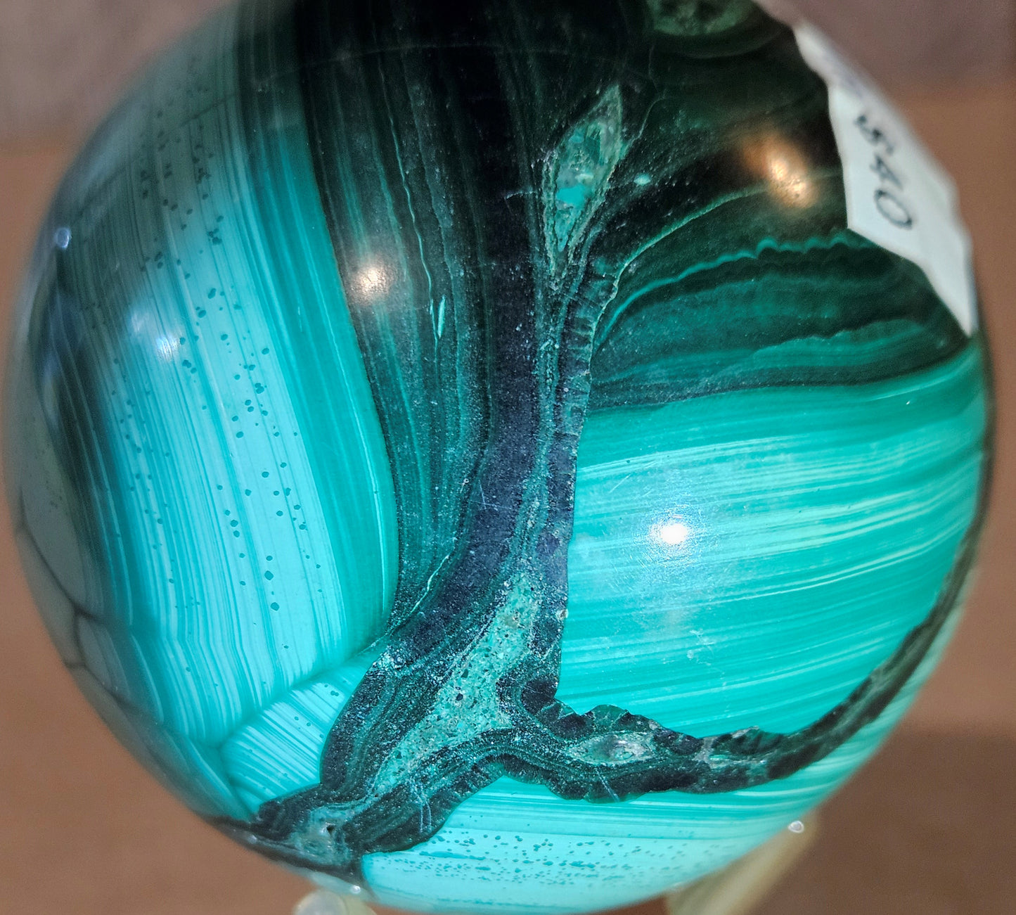 Malachite Sphere #1