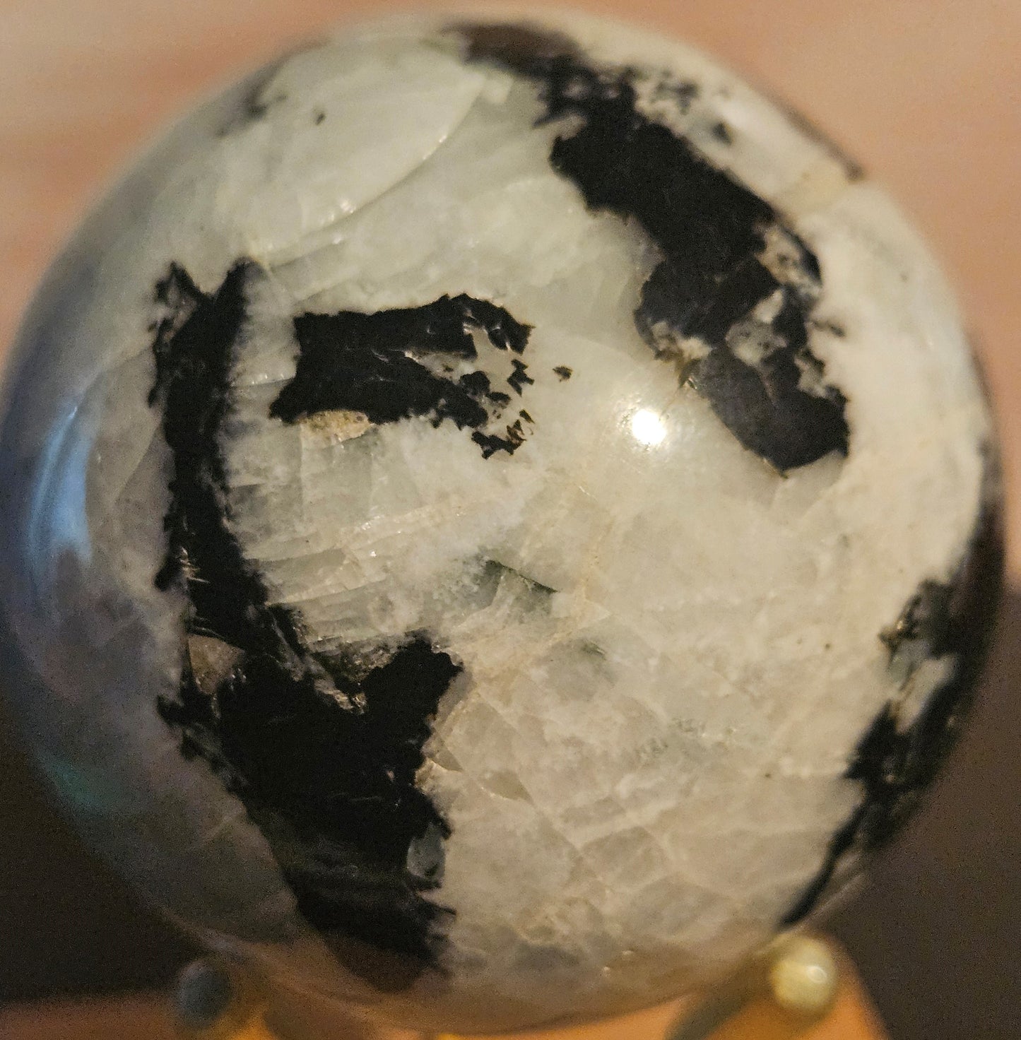 Rainbow Moonstone Sphere 6