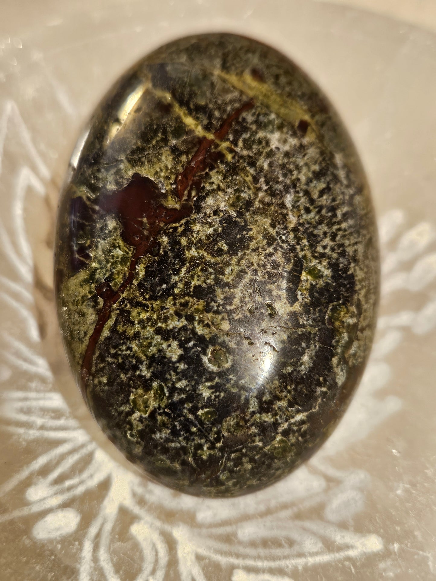 Dragon's Blood Palm Stone