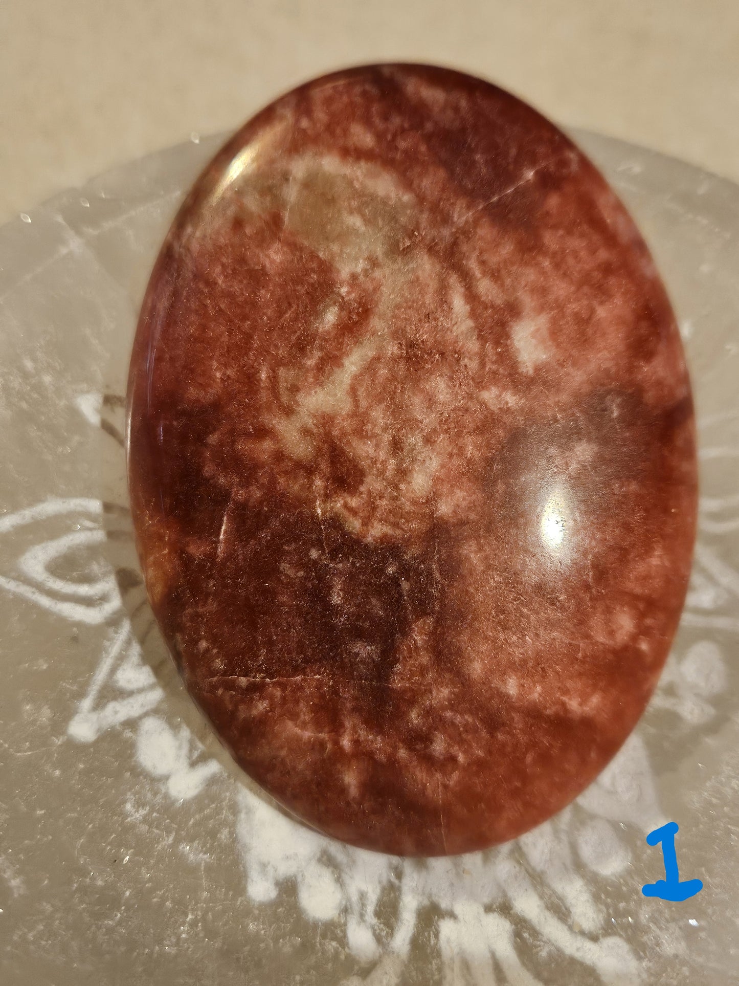 Thulite (Manganian-Zoisite) Stone - Trondheim, Norway 1