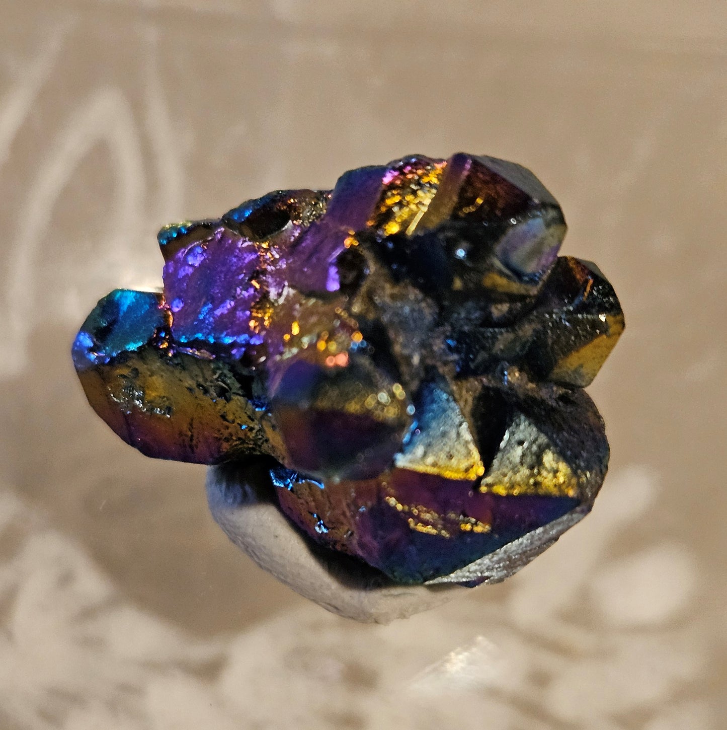 Titanium Aura - Amethyst 1