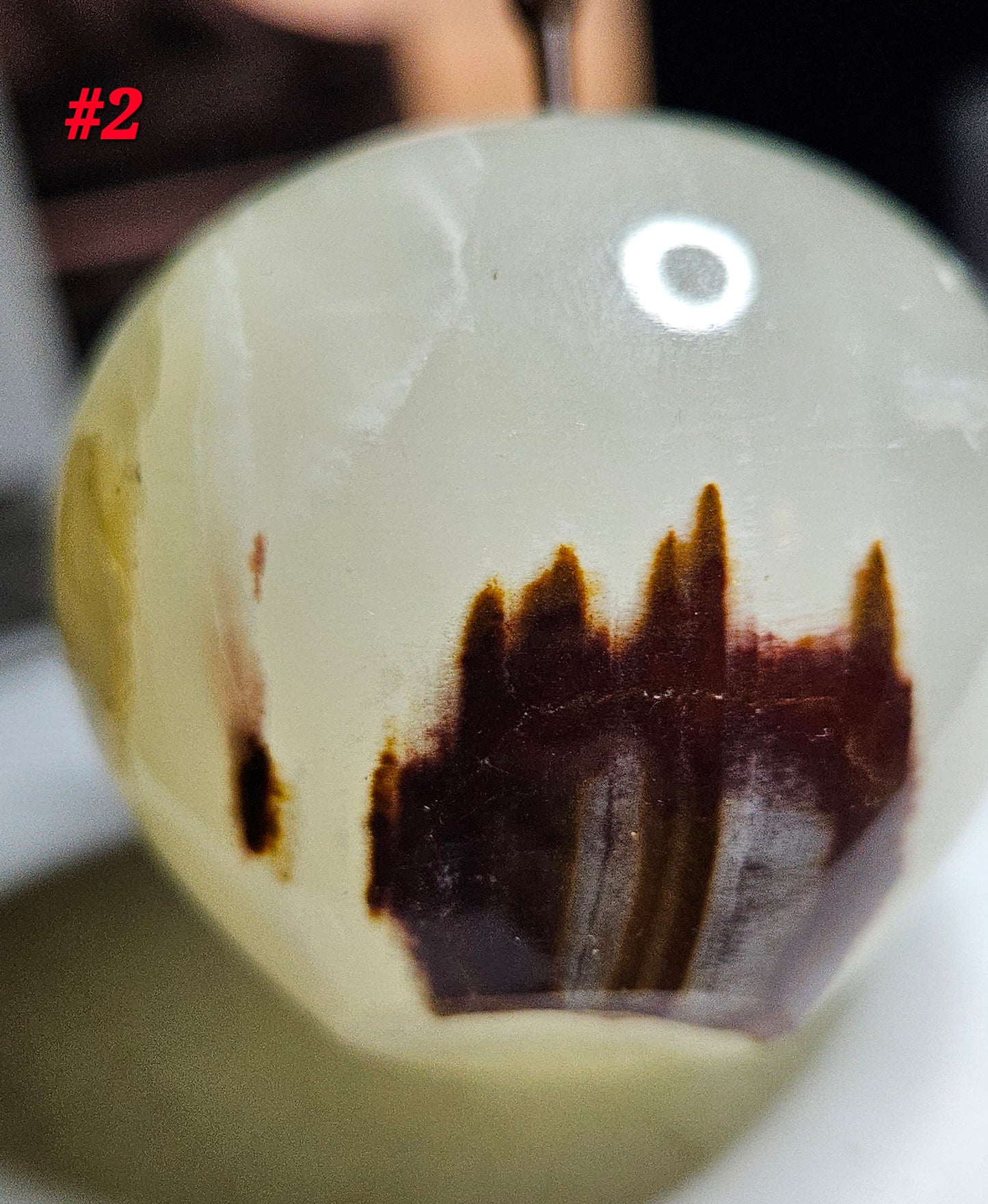 Afghan Jade Apple Crystal #2