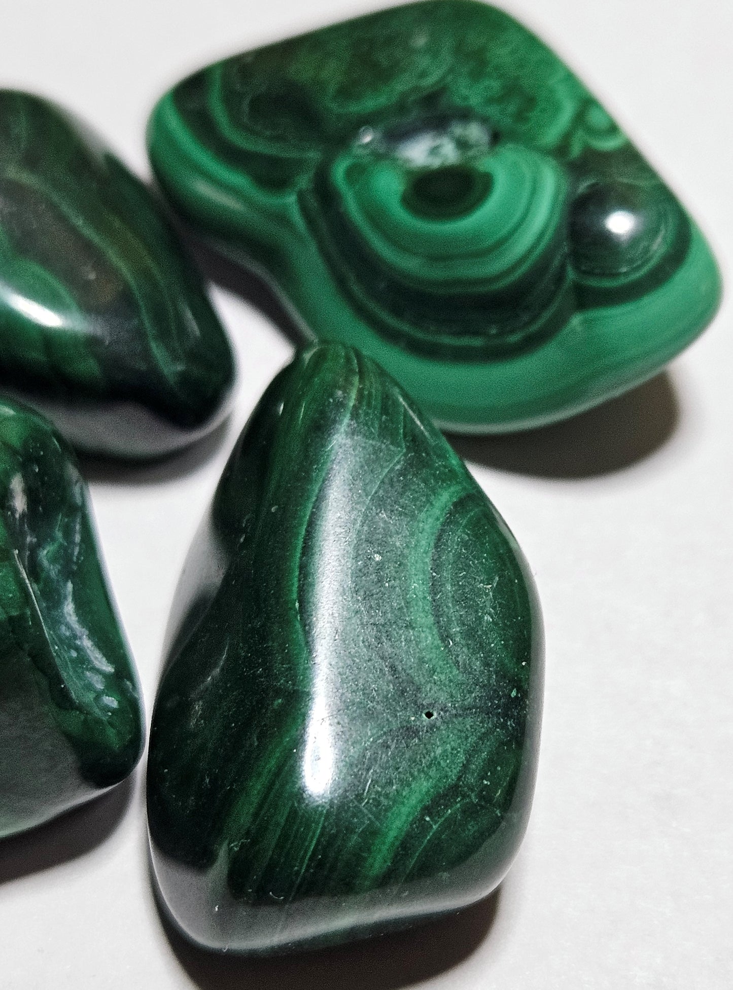 Malachite Tumble Stone - Small