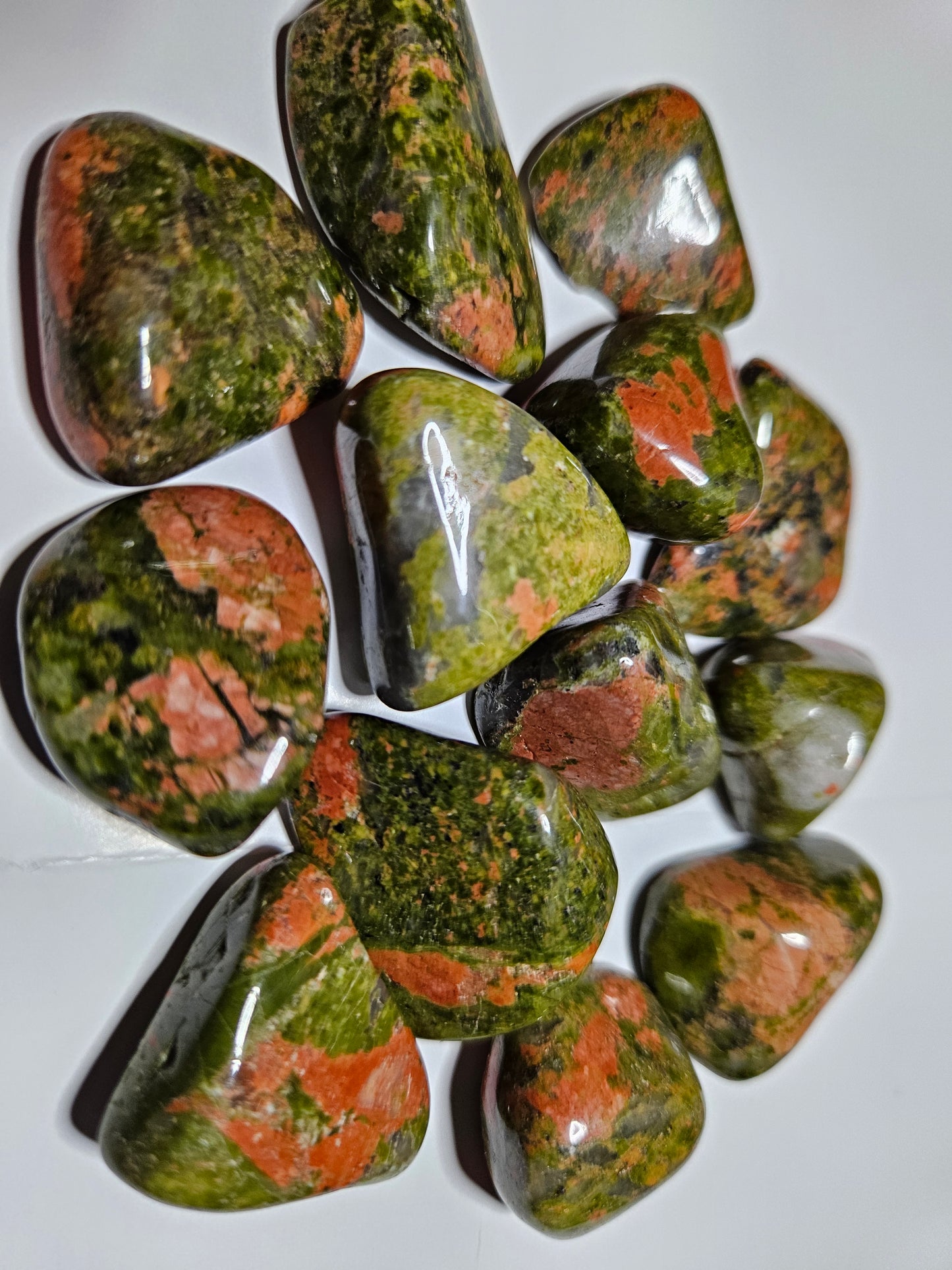 Unakite Tumble Stone (Small)