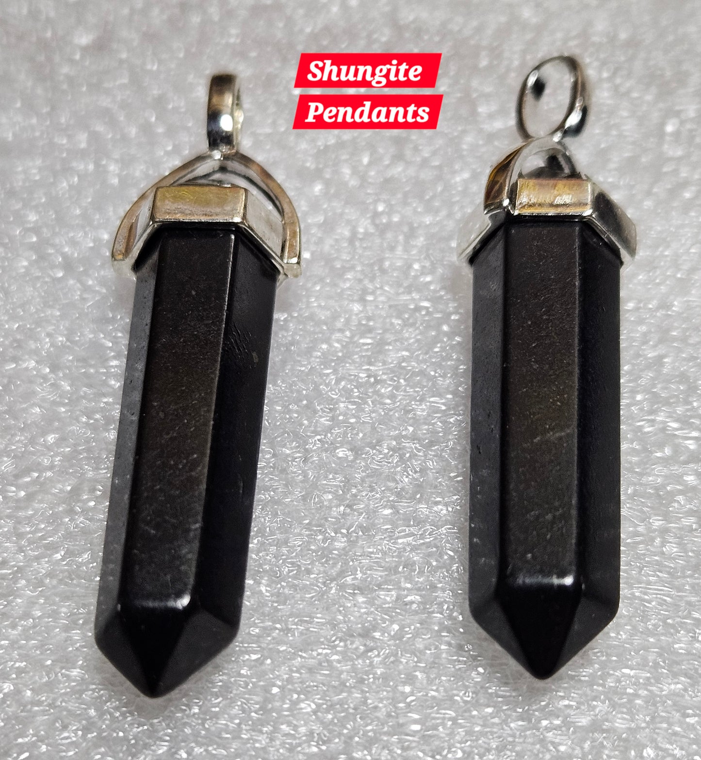 Crystal Pencil Tower Pendants