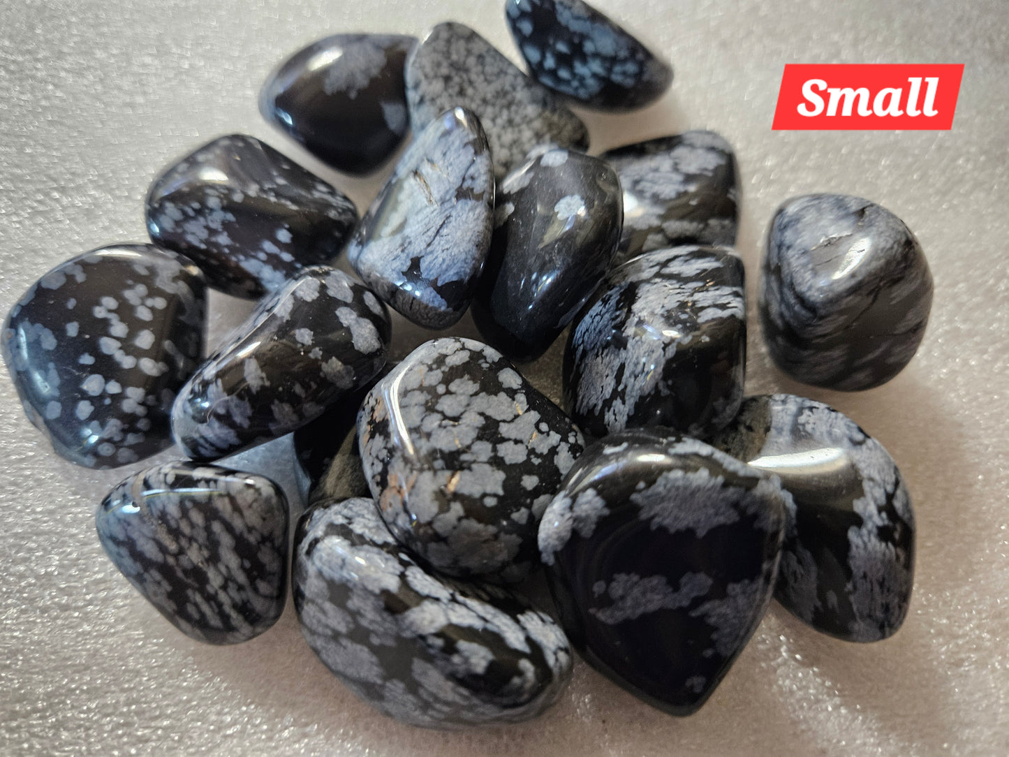 Snowflake Obsidian Tumble Stone