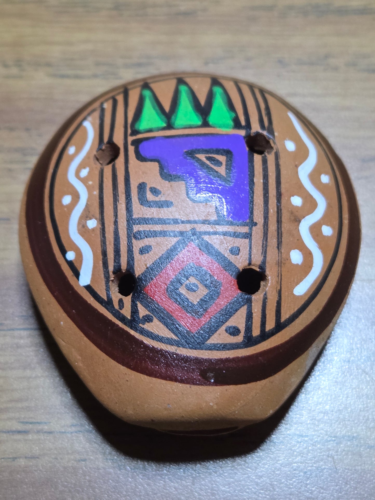 Clay Ocarnia Whistle Design 2