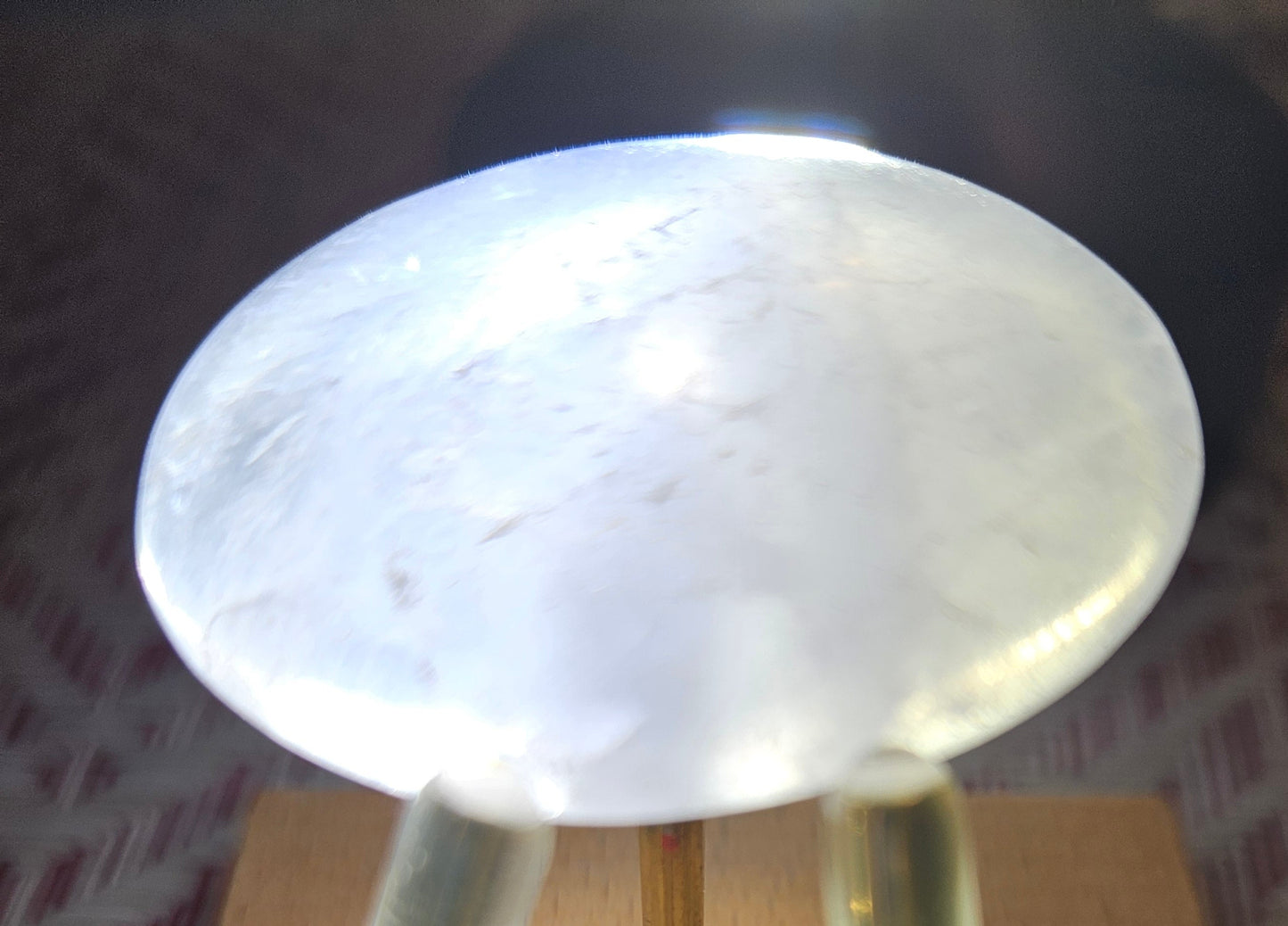 Selenite Palm Stones (small)