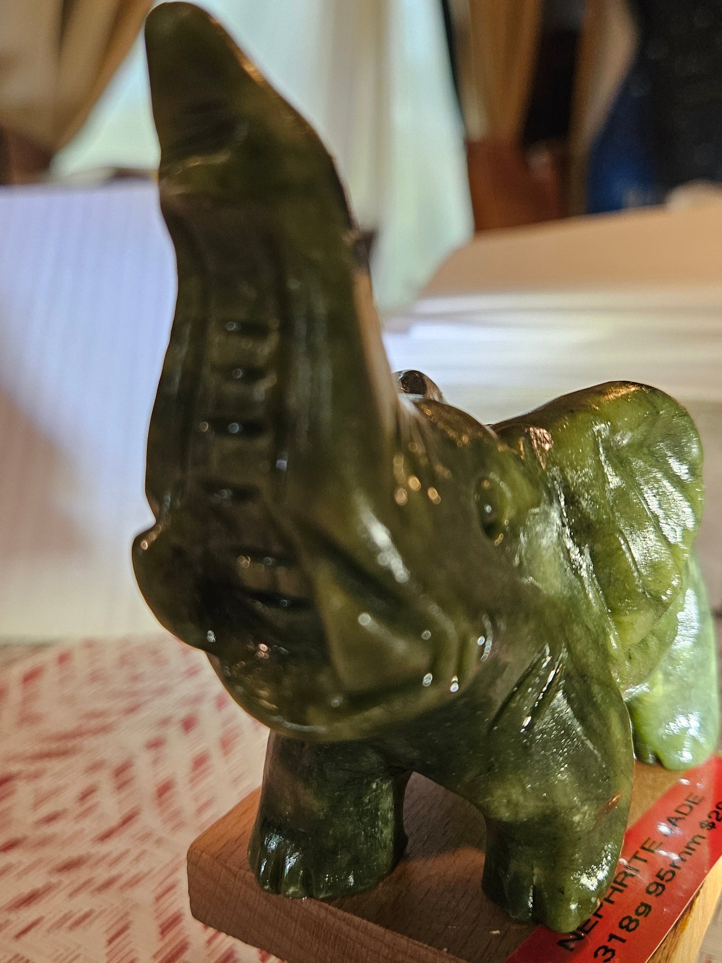 Nephrite Jade Elephant