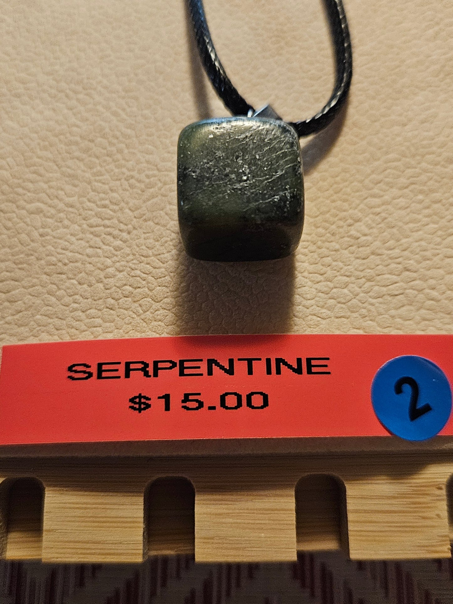 Serpentine Quartz Crystal Necklaces #2