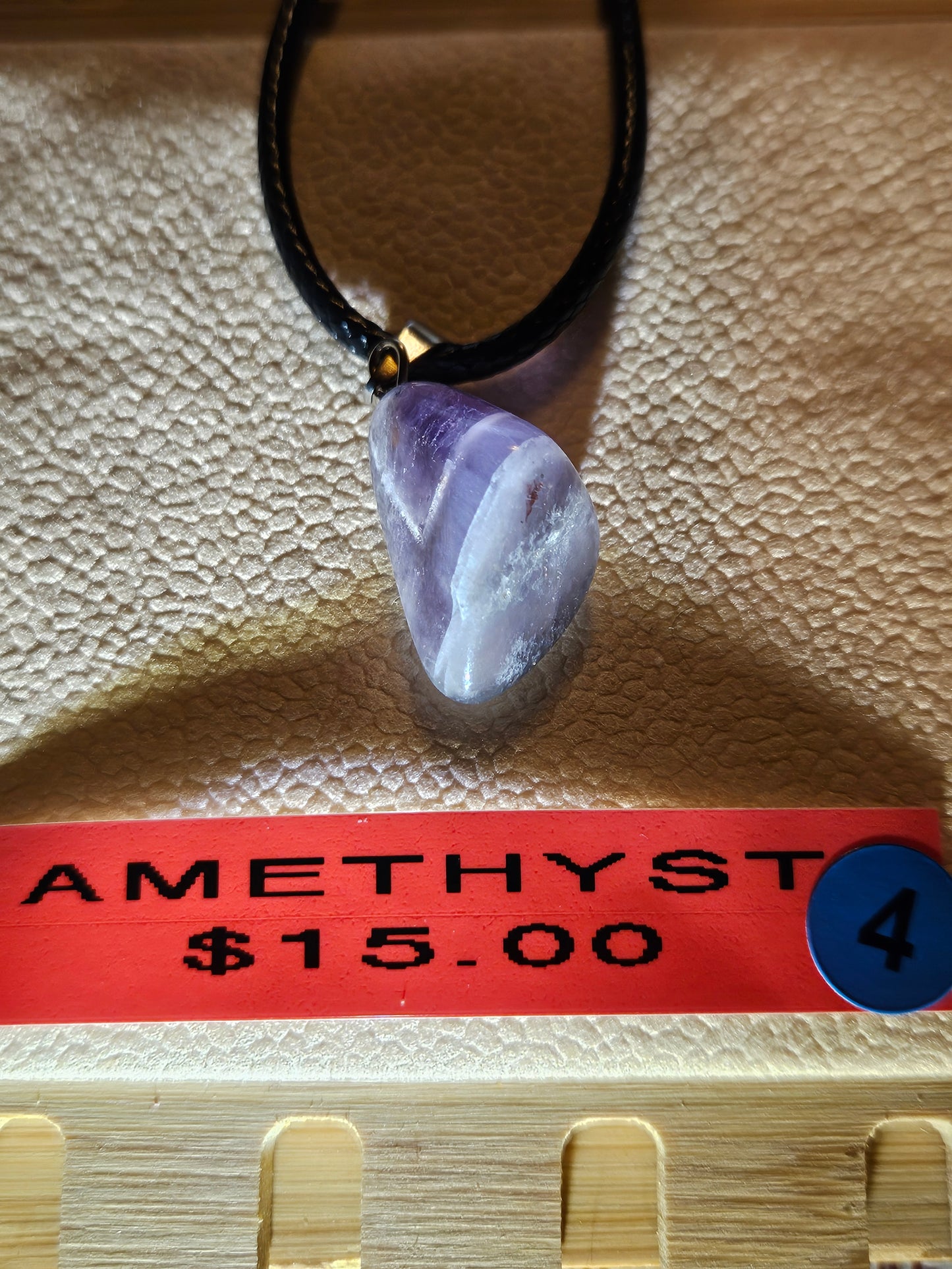 Amethyst Crystal Necklace #4