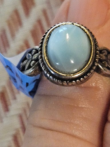 Larimar Crystal Ring 1