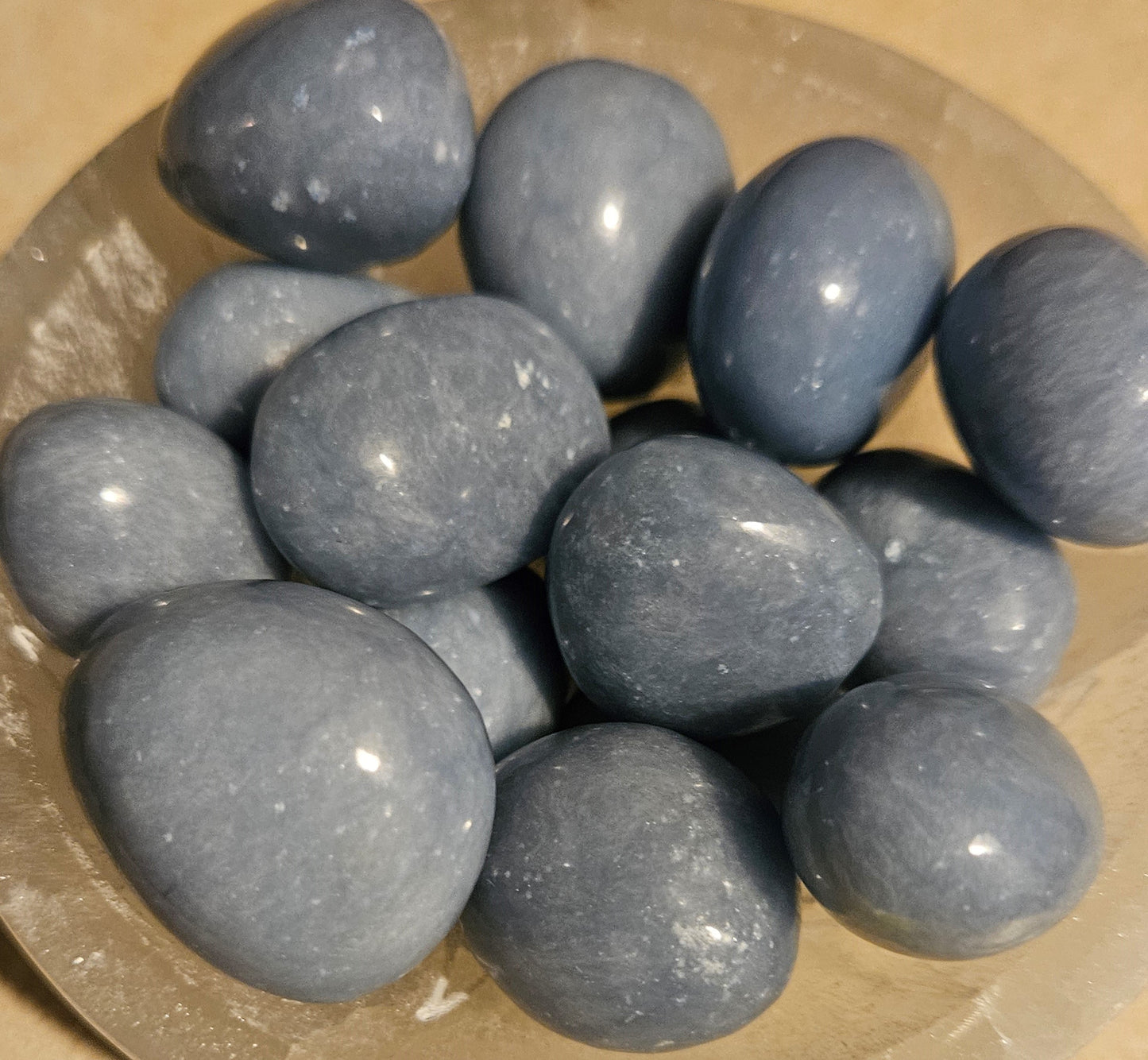 Angelite Tumble Stones