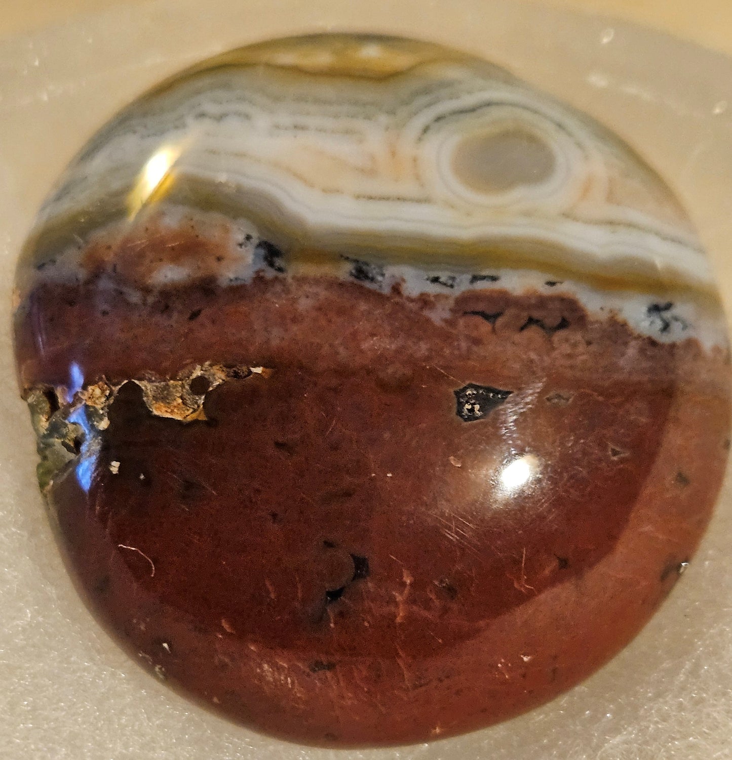 Ocean Jasper Palm Stone (S) #1