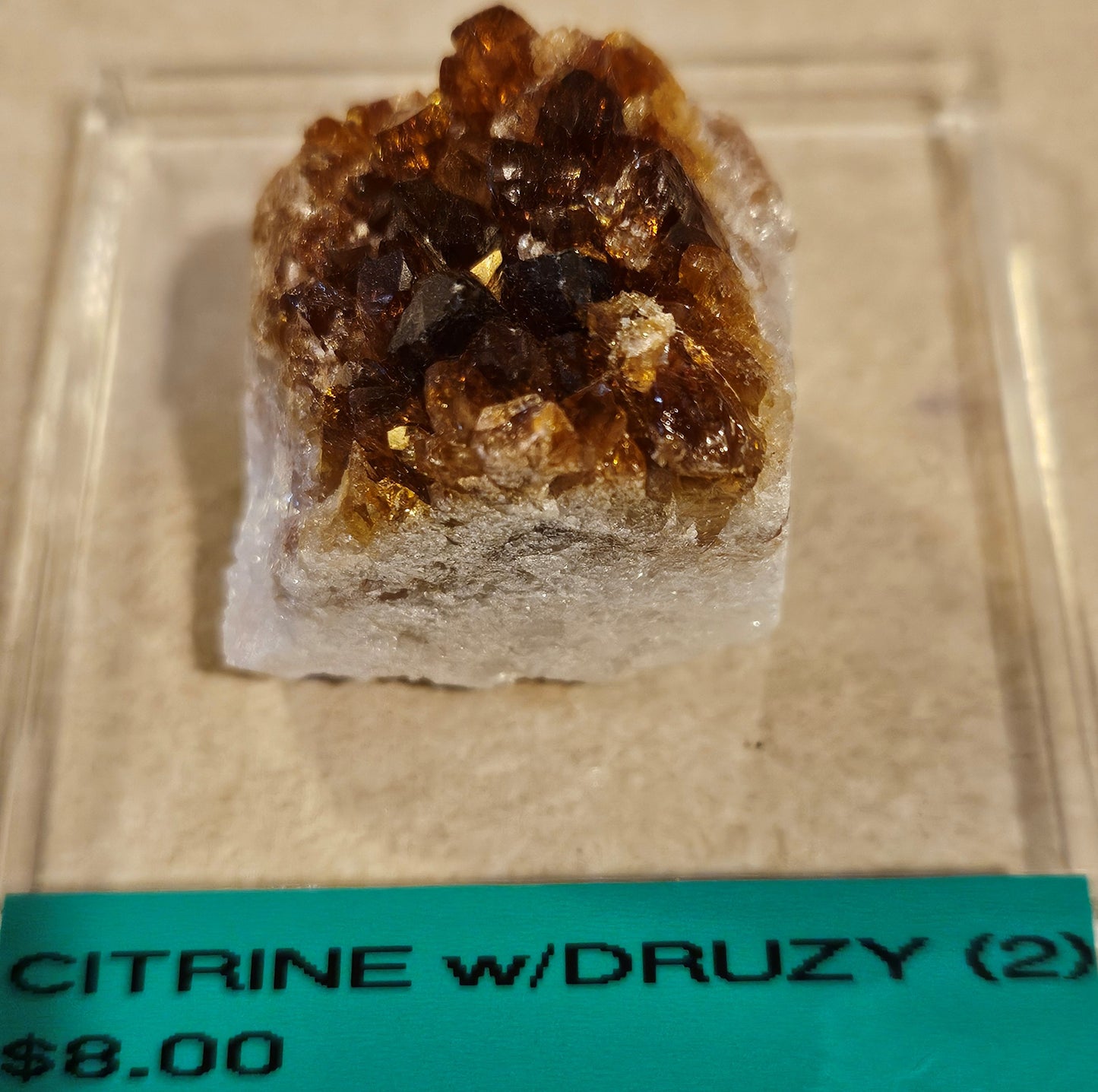 Citrine w/Druzy (batch 2 - 8 pieces) 2