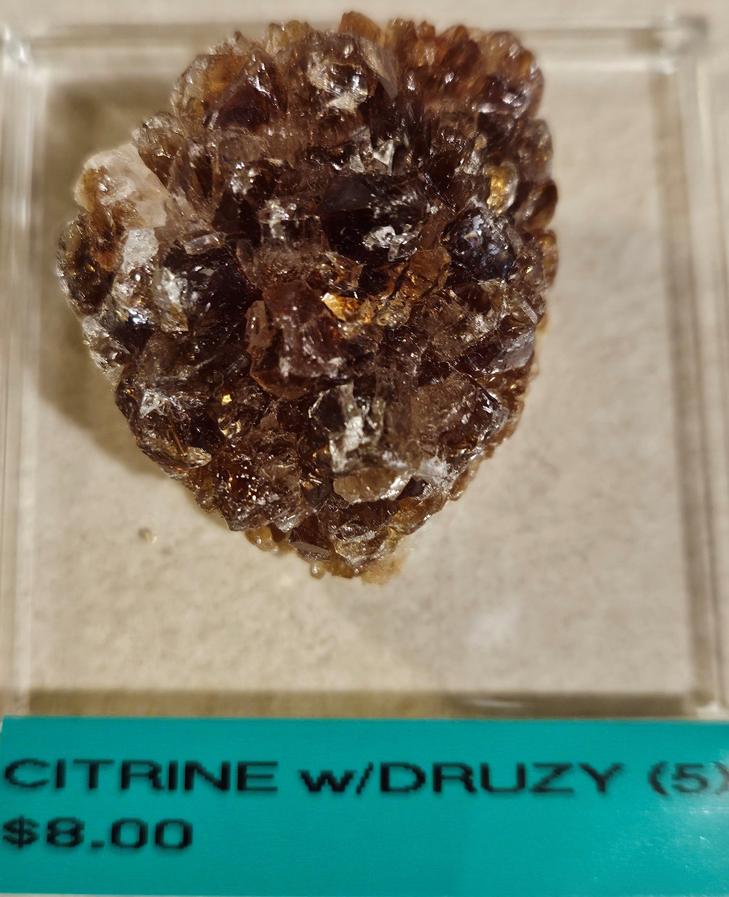 Citrine w/Druzy (batch 2 - 8 pieces) 5