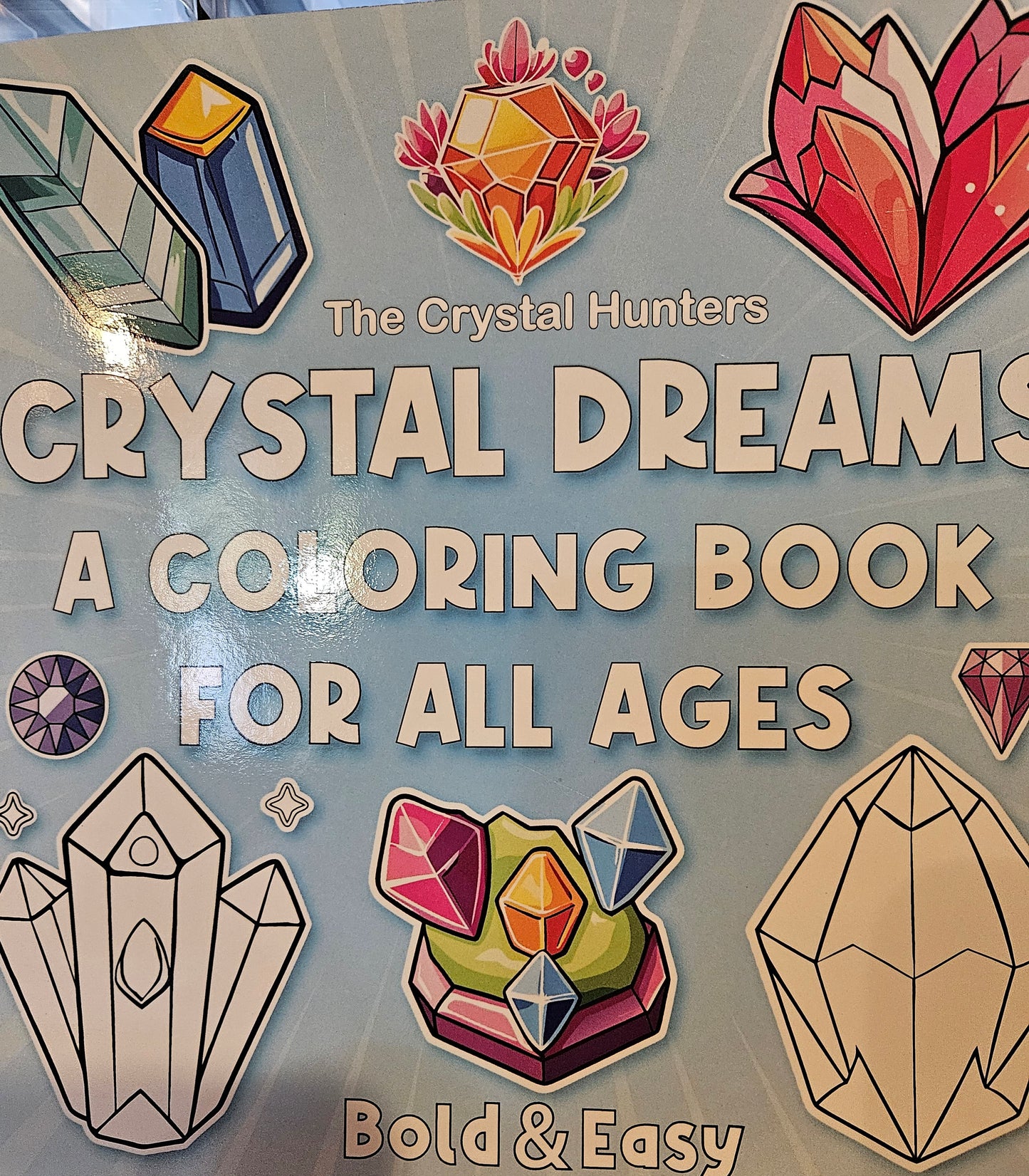 Crystal Dreams Coloring Book