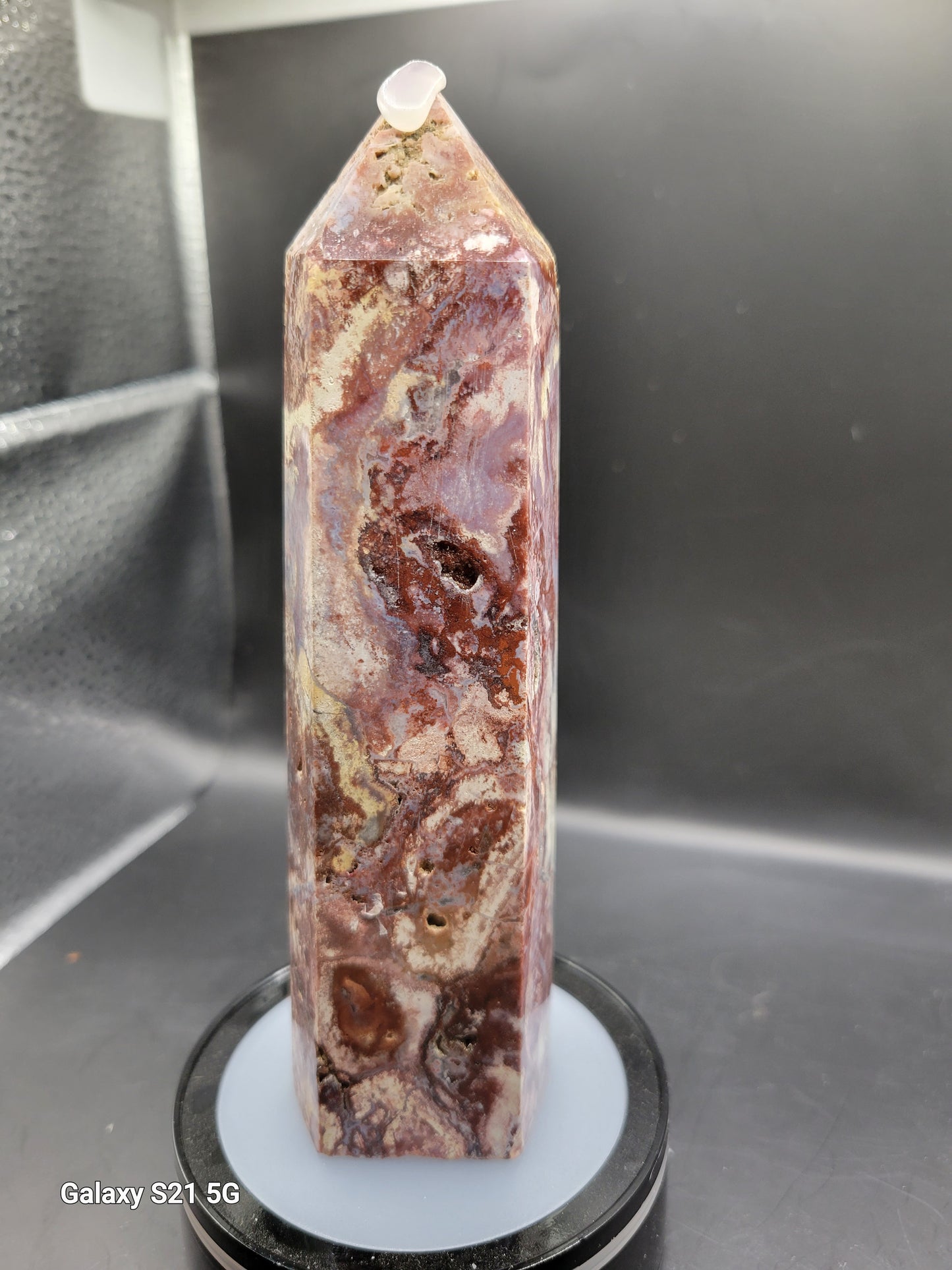 Crazy Lace Agate Tower