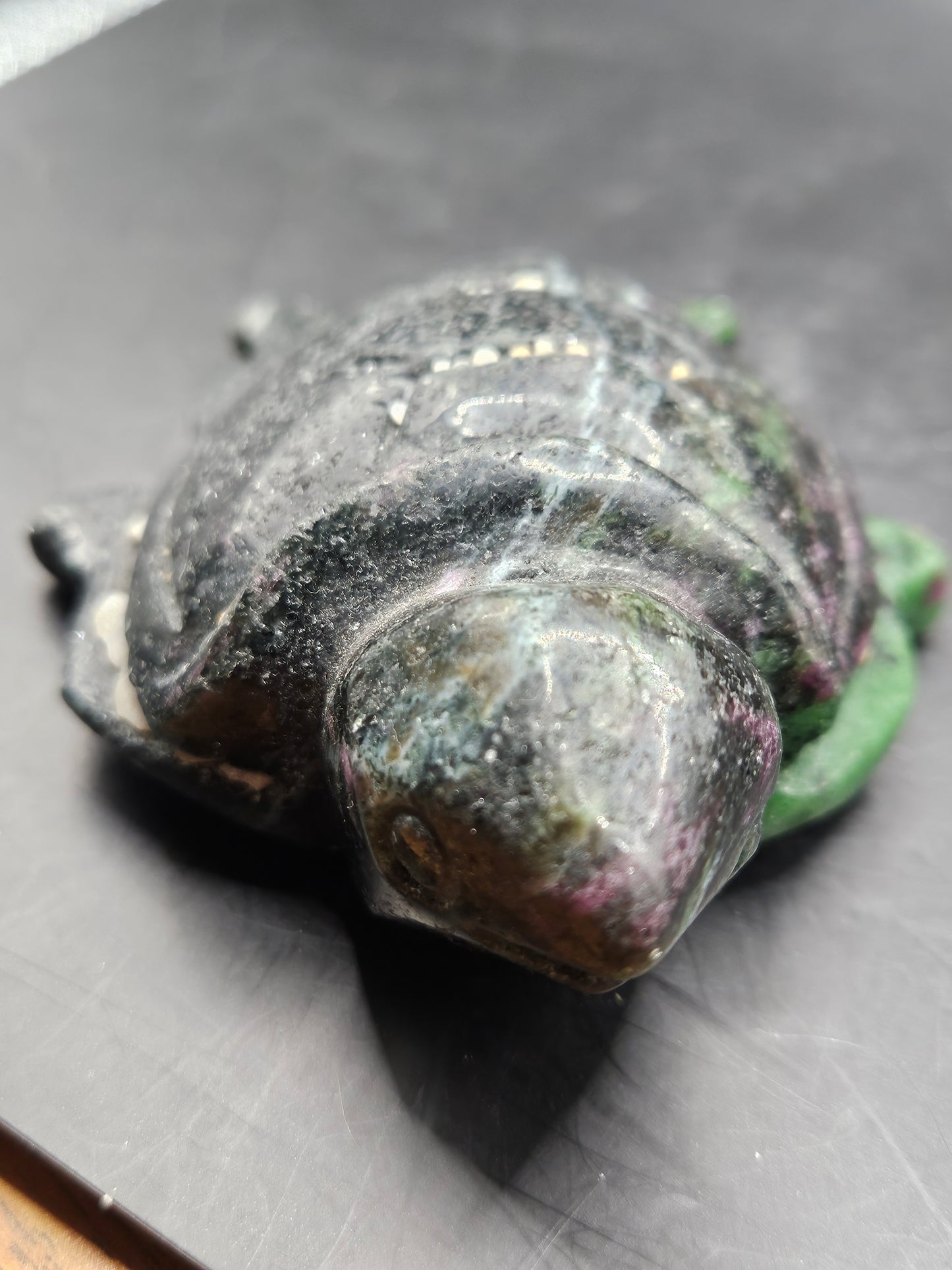Ruby Zoisite Turtle
