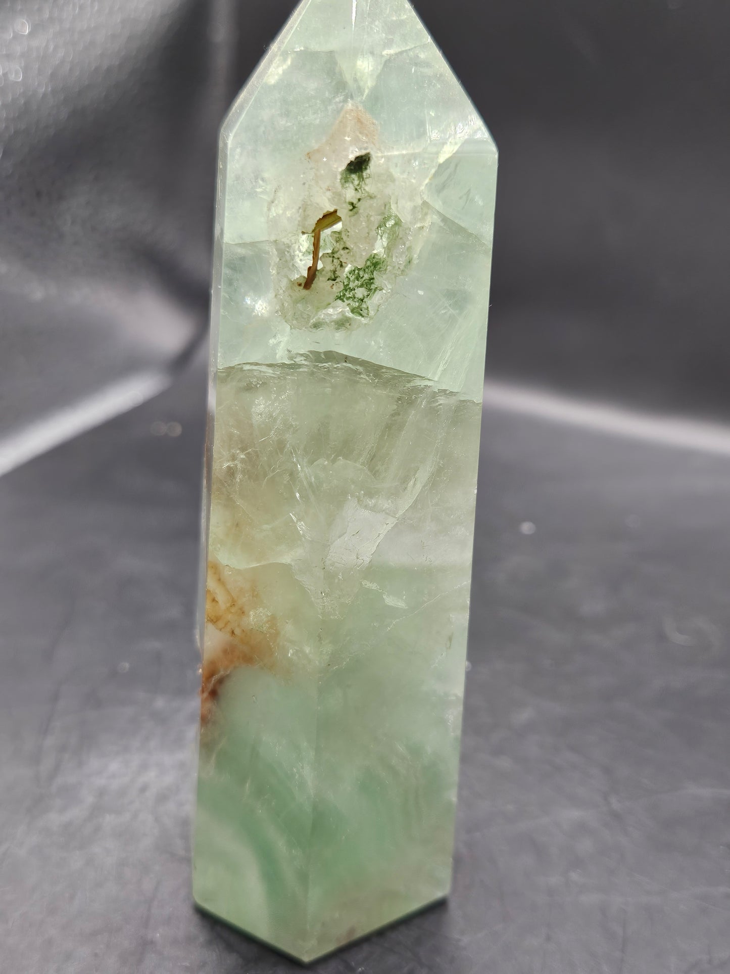 Fluorite Crystal Tower #3 w/Druzy