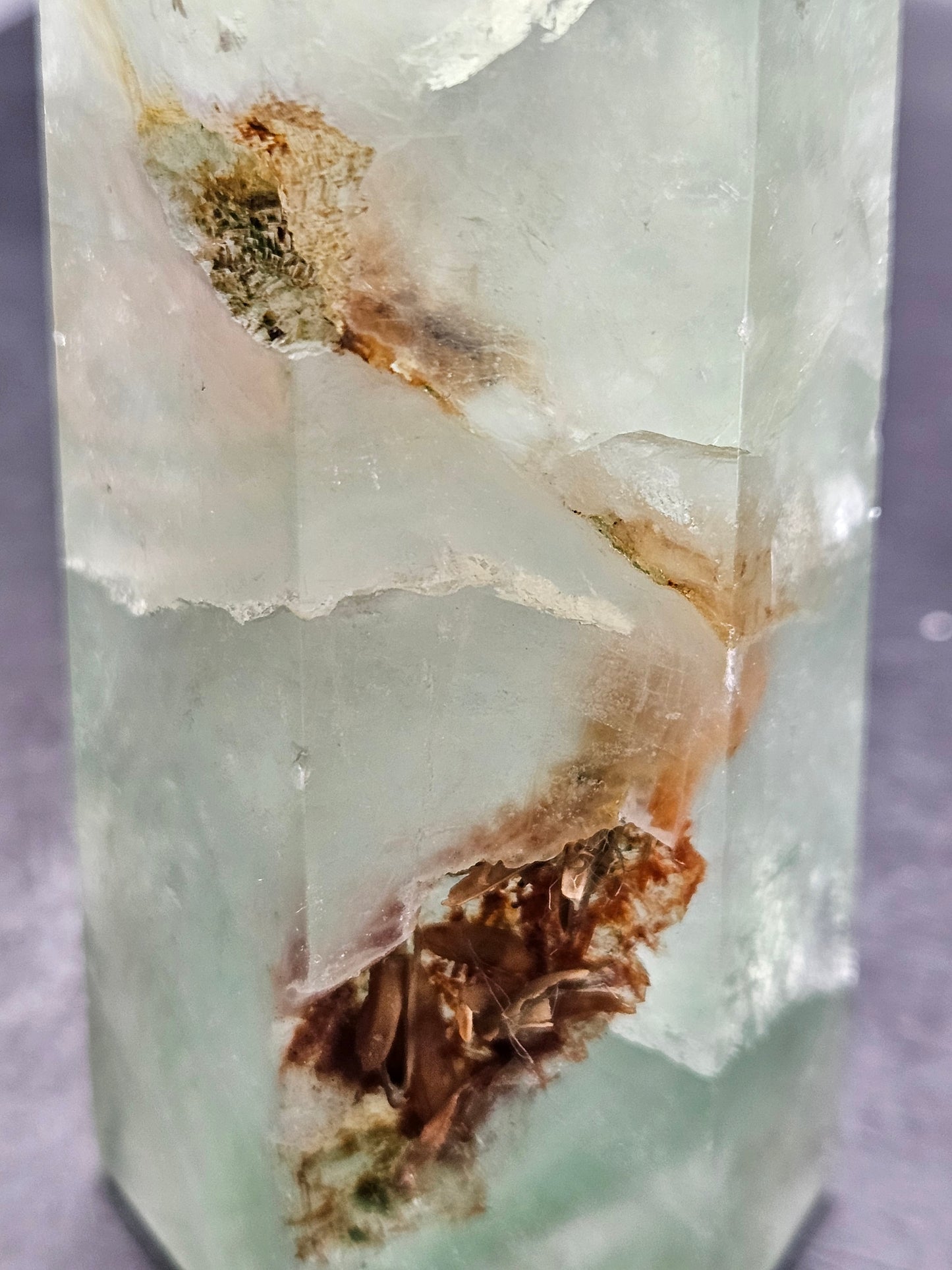 Fluorite Crystal Tower #3 w/Druzy