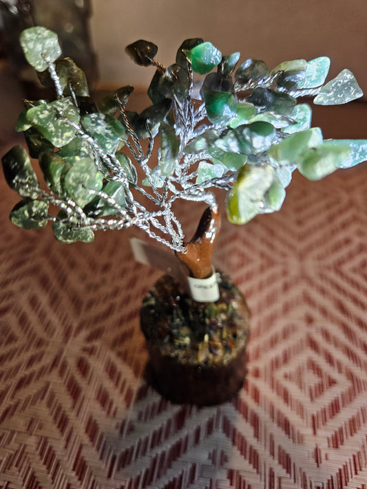 4" Gem Tree  -Green Aventurine