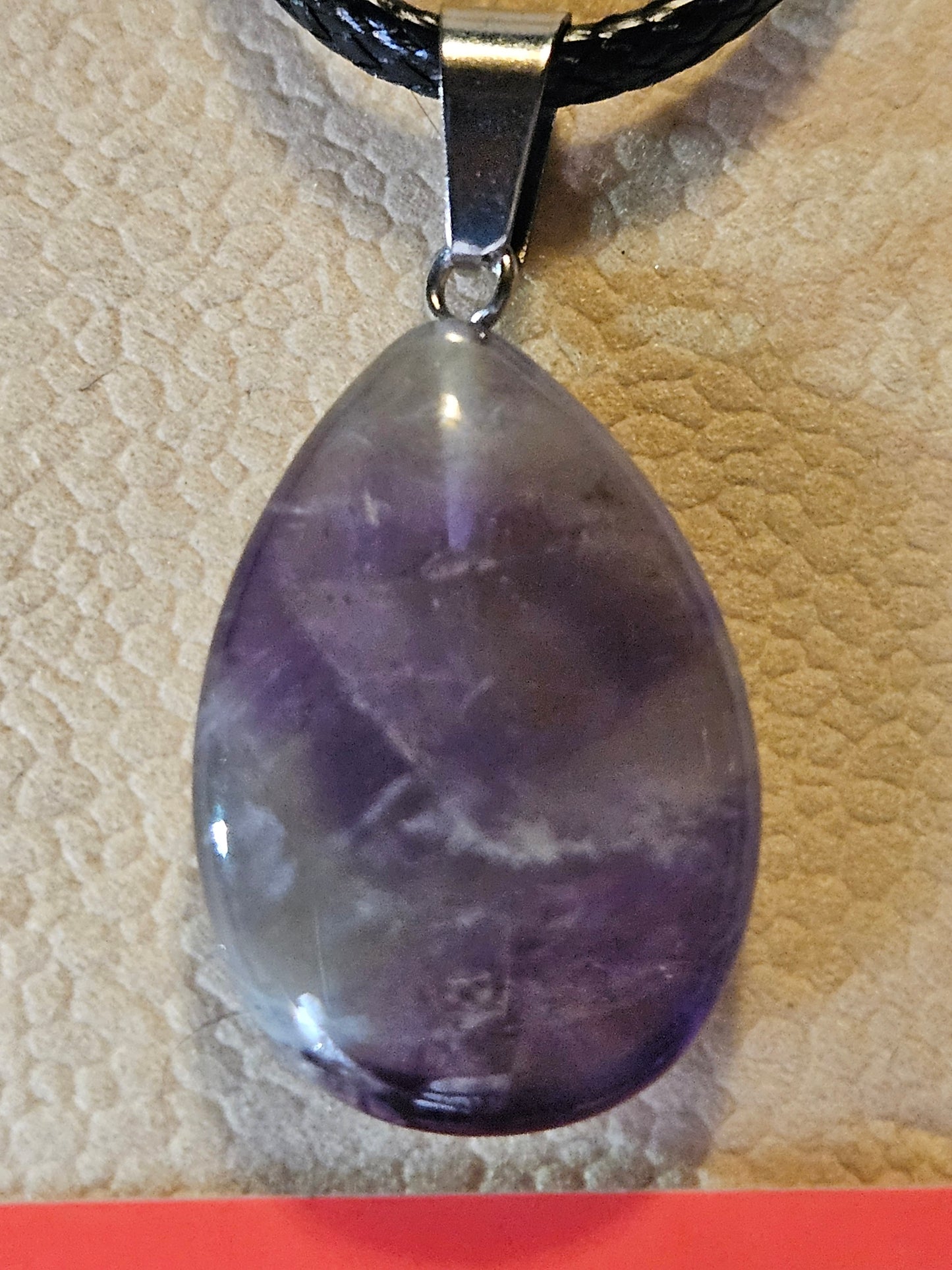 Amethyst Tear Drop Necklaces #12- #26 #16