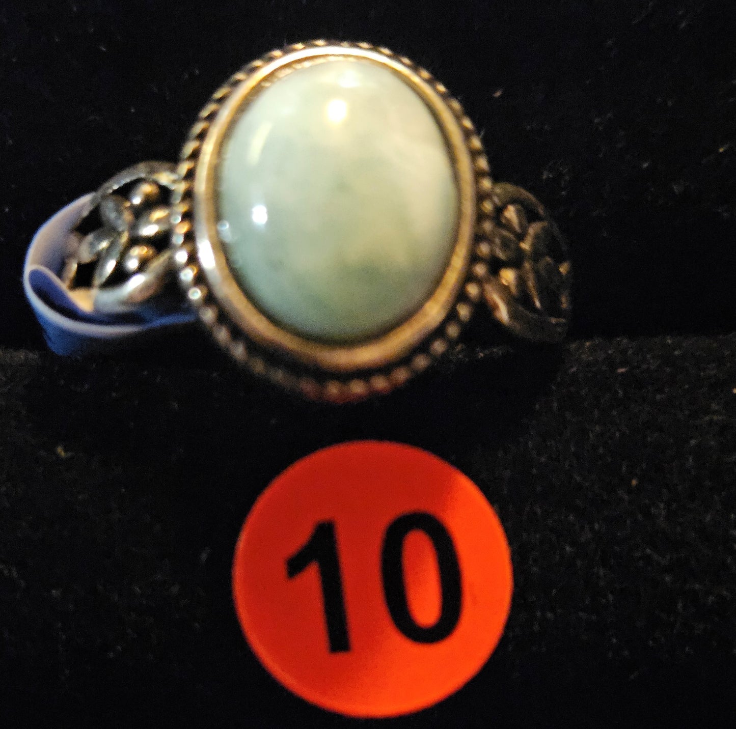 Larimar Crystal Ring  10