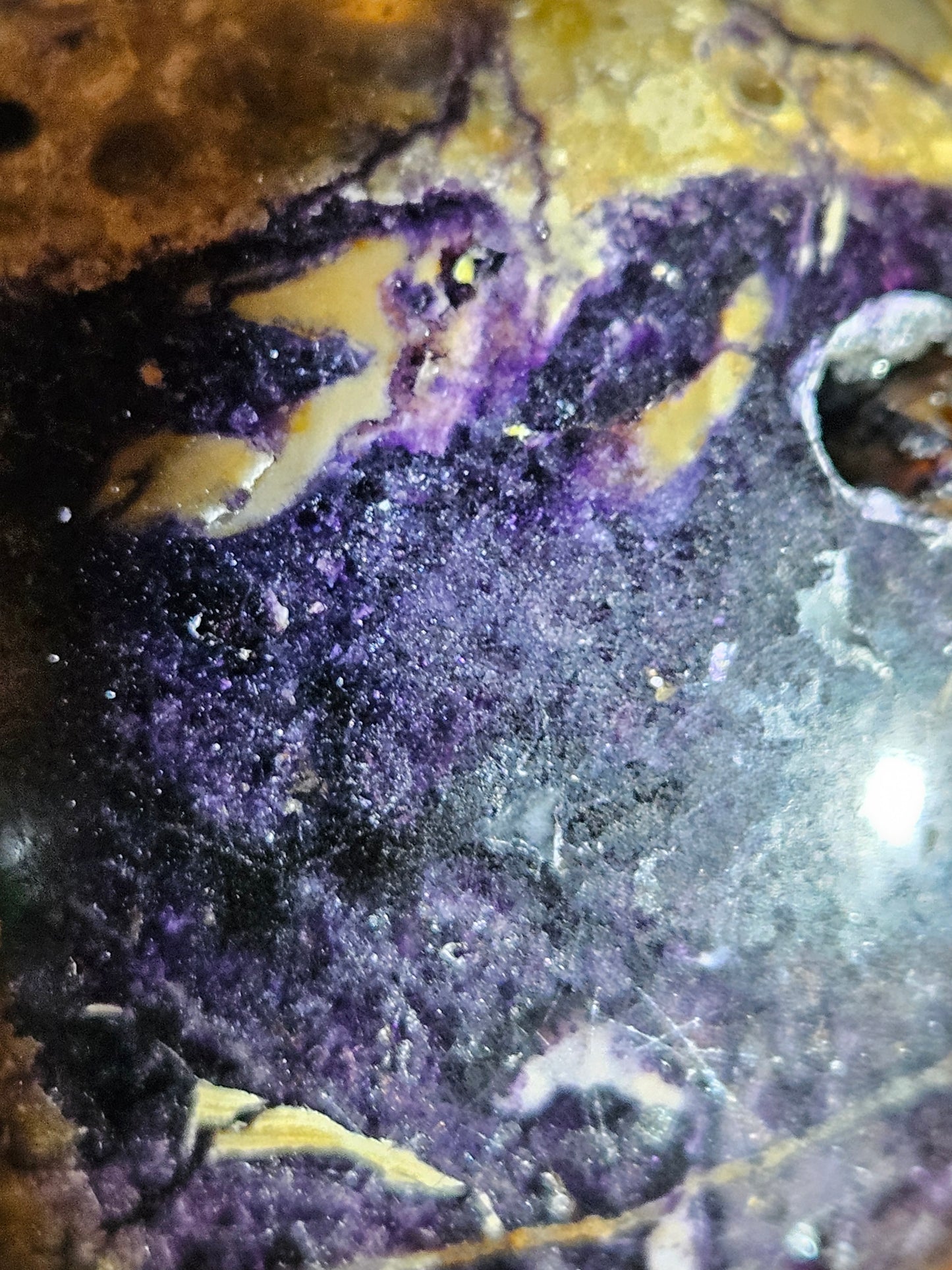 Sunset Sodalite Sphere 1