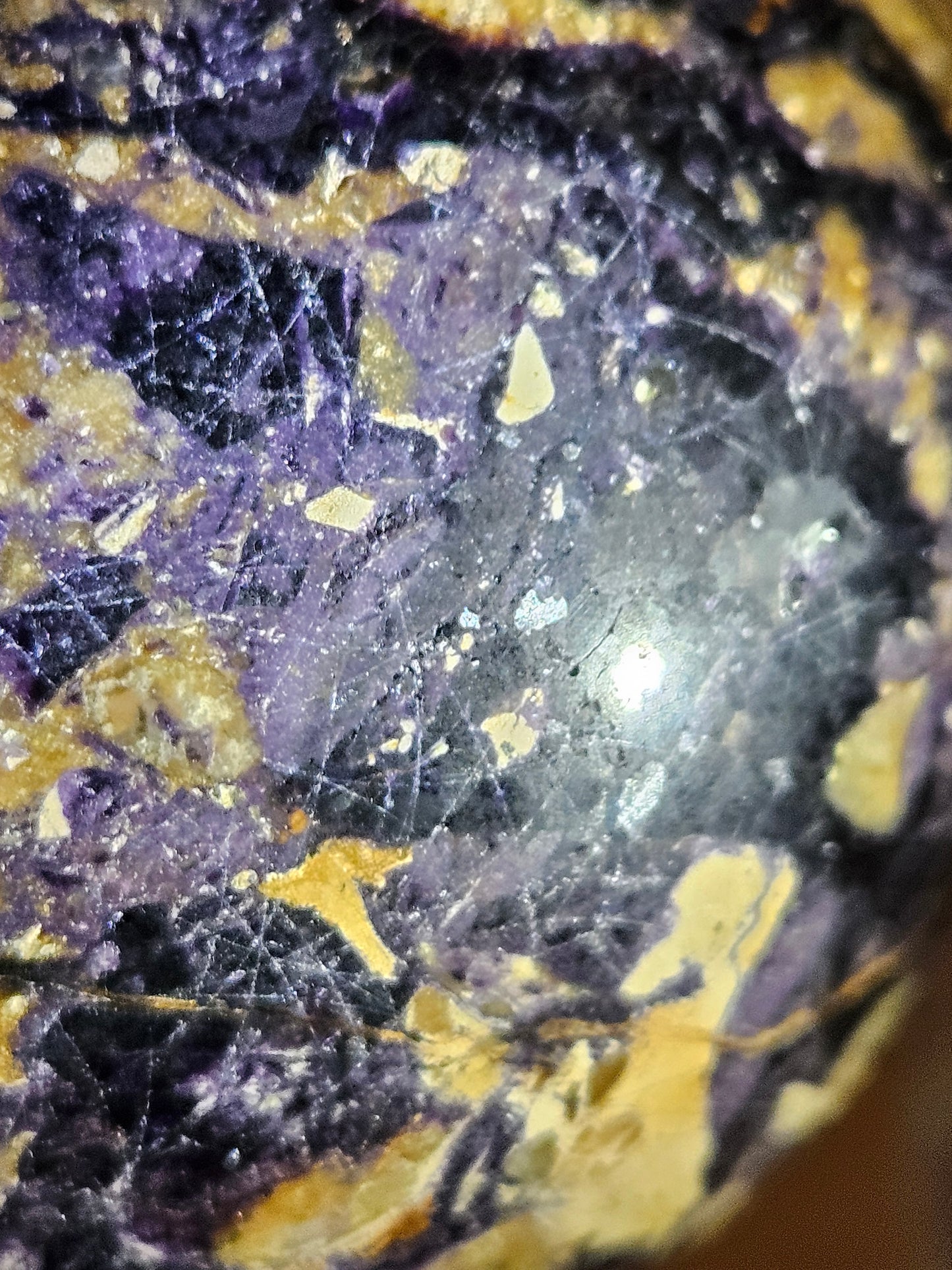 Sunset Sodalite Sphere 1