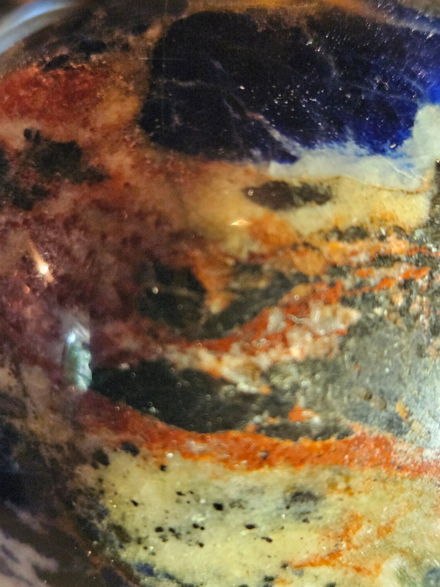 Sunset Sodalite Sphere 2