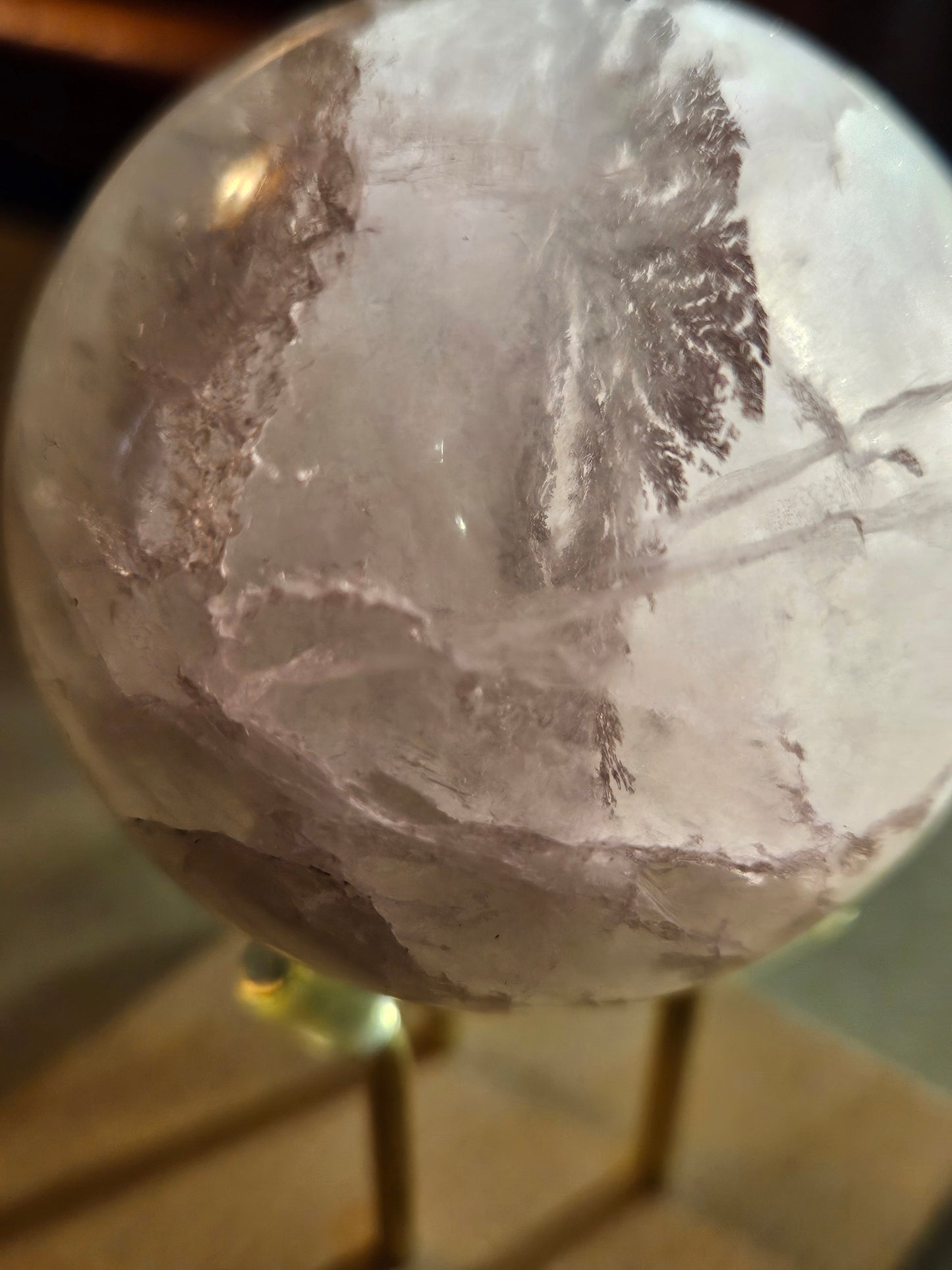 Fluorite Crystal Spheres (purple) 2