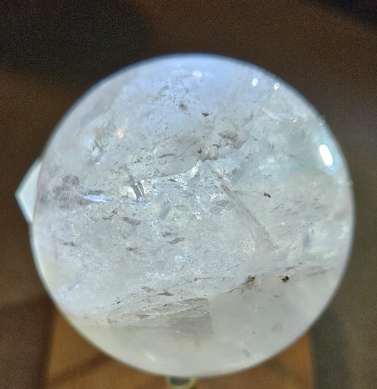 Clear Quartz Crystal Spheres 1