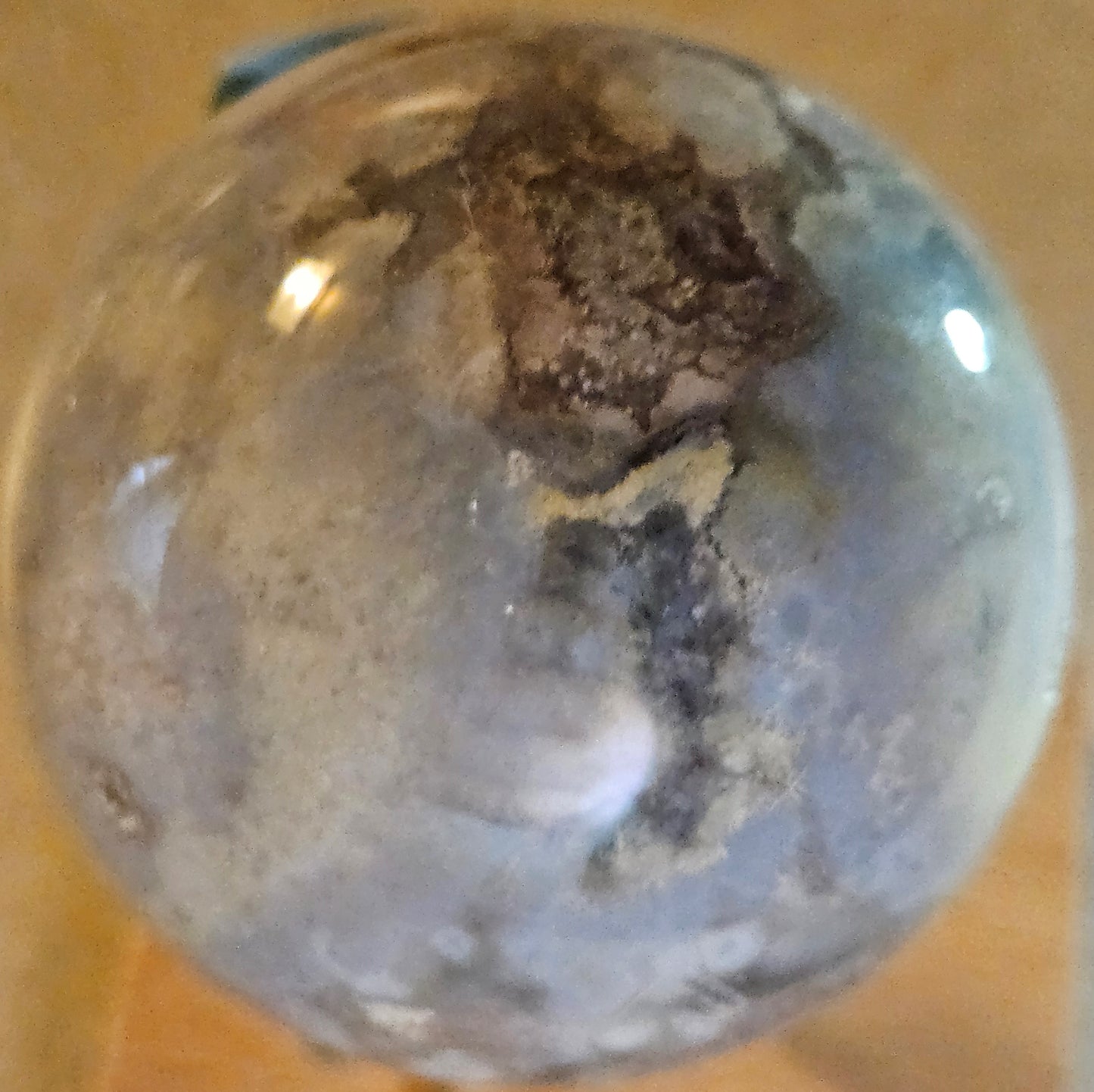 Flower Agate Crystal Sphere #2