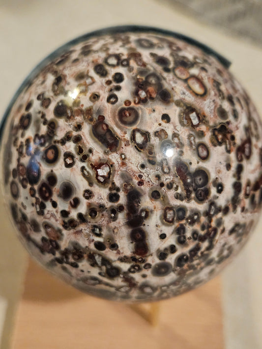 Leopard Skin Jasper Sphere 7