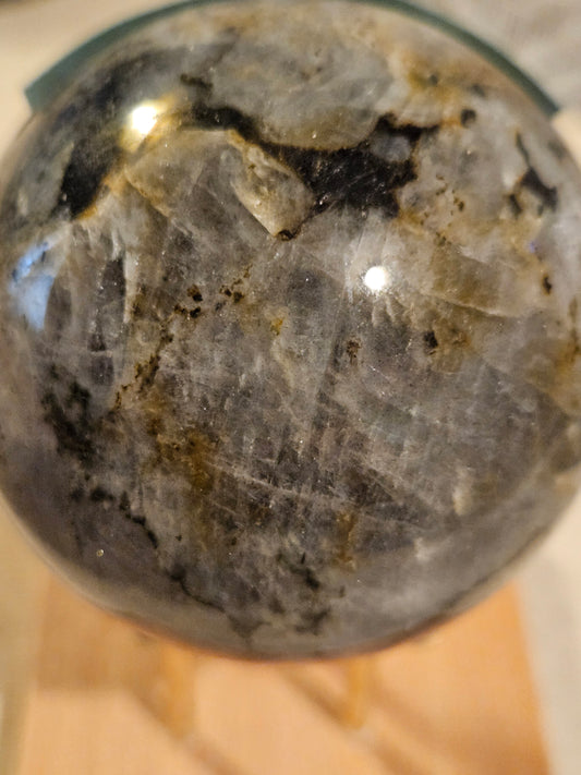Larvikite Sphere