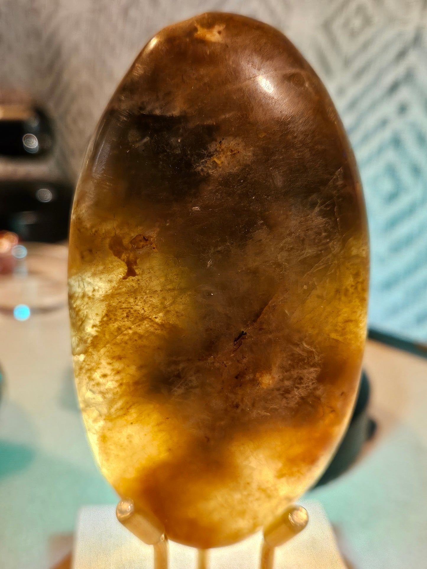 Black Moonstone Palm #1