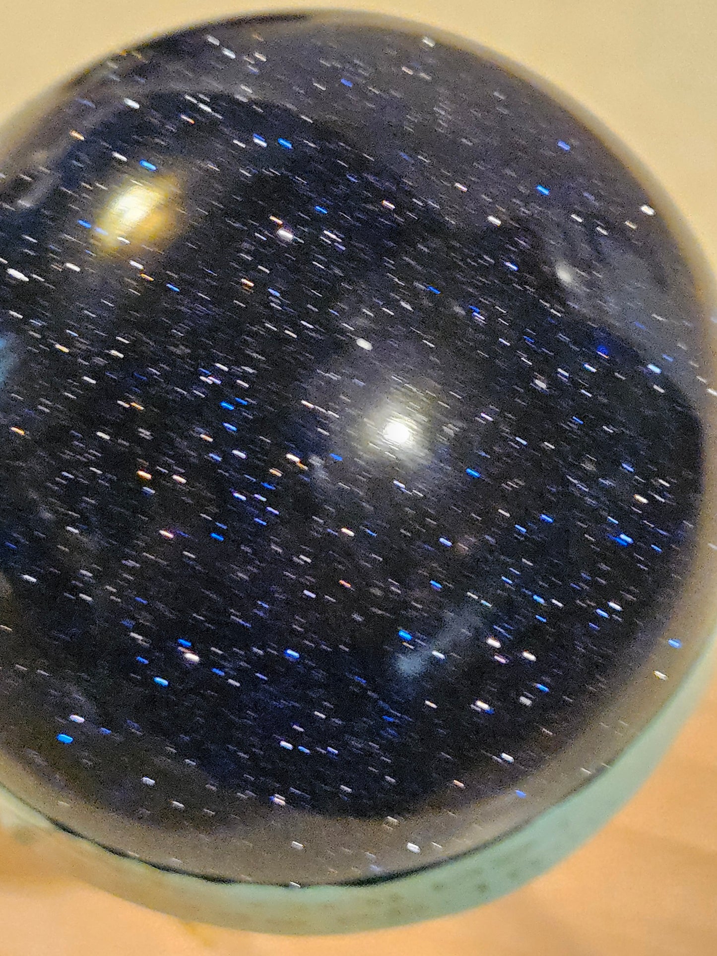 Blue Goldstone Spheres 5