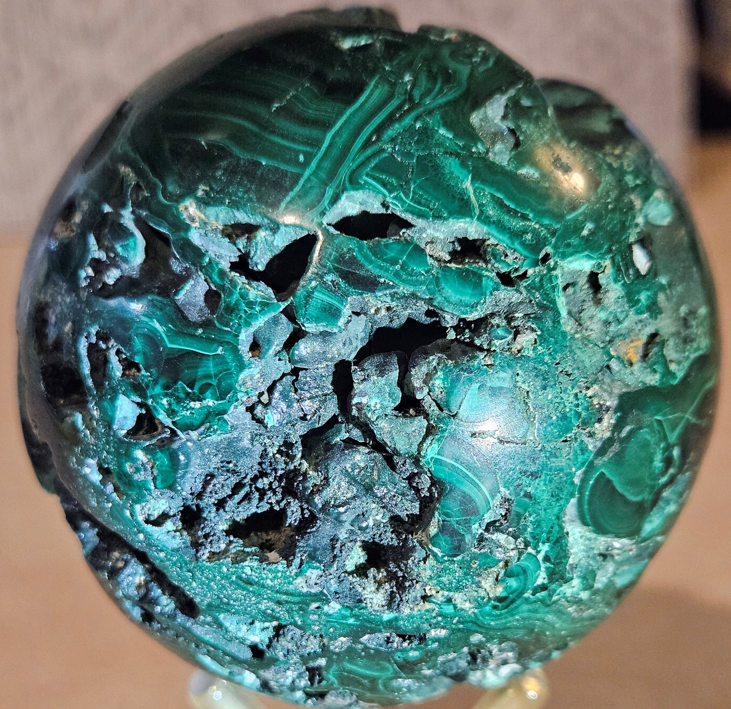 Malachite Sphere #2