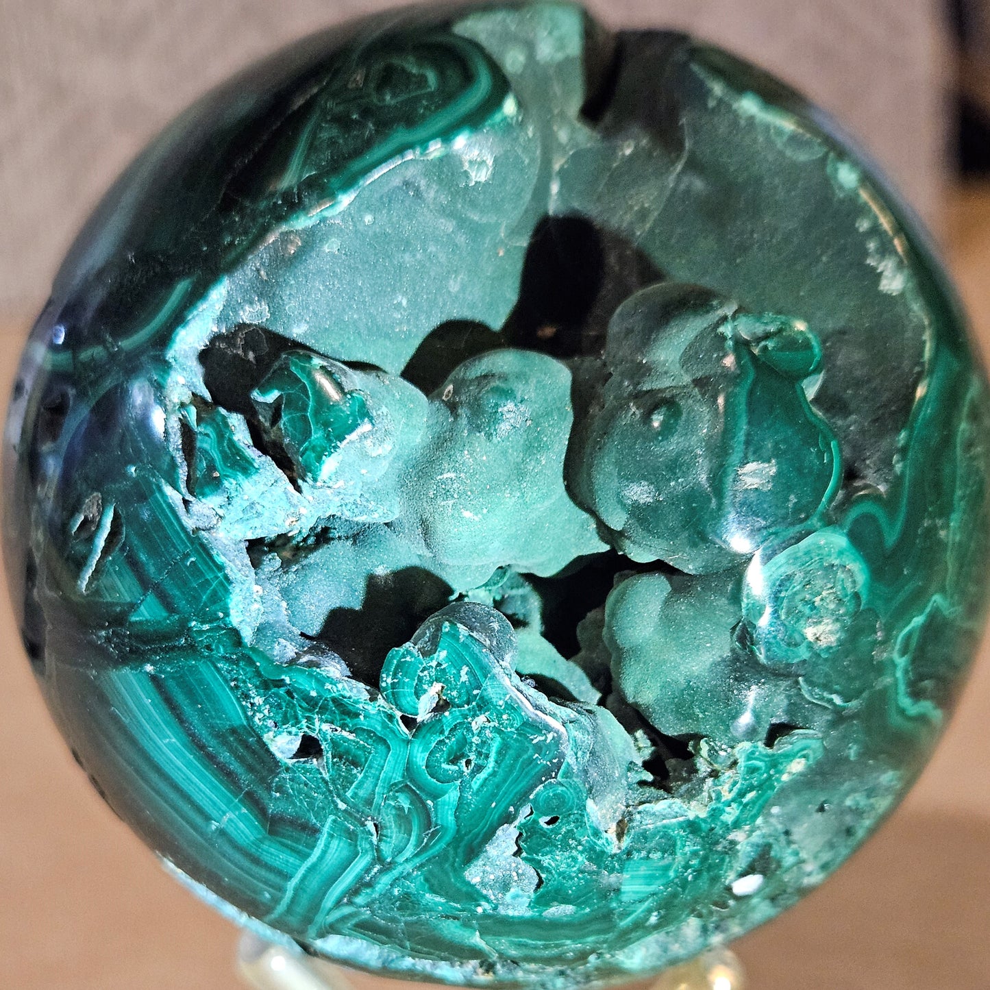 Malachite Sphere #2