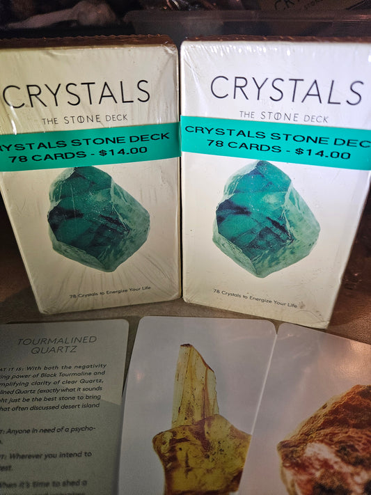 Crystals Stone Deck Cards