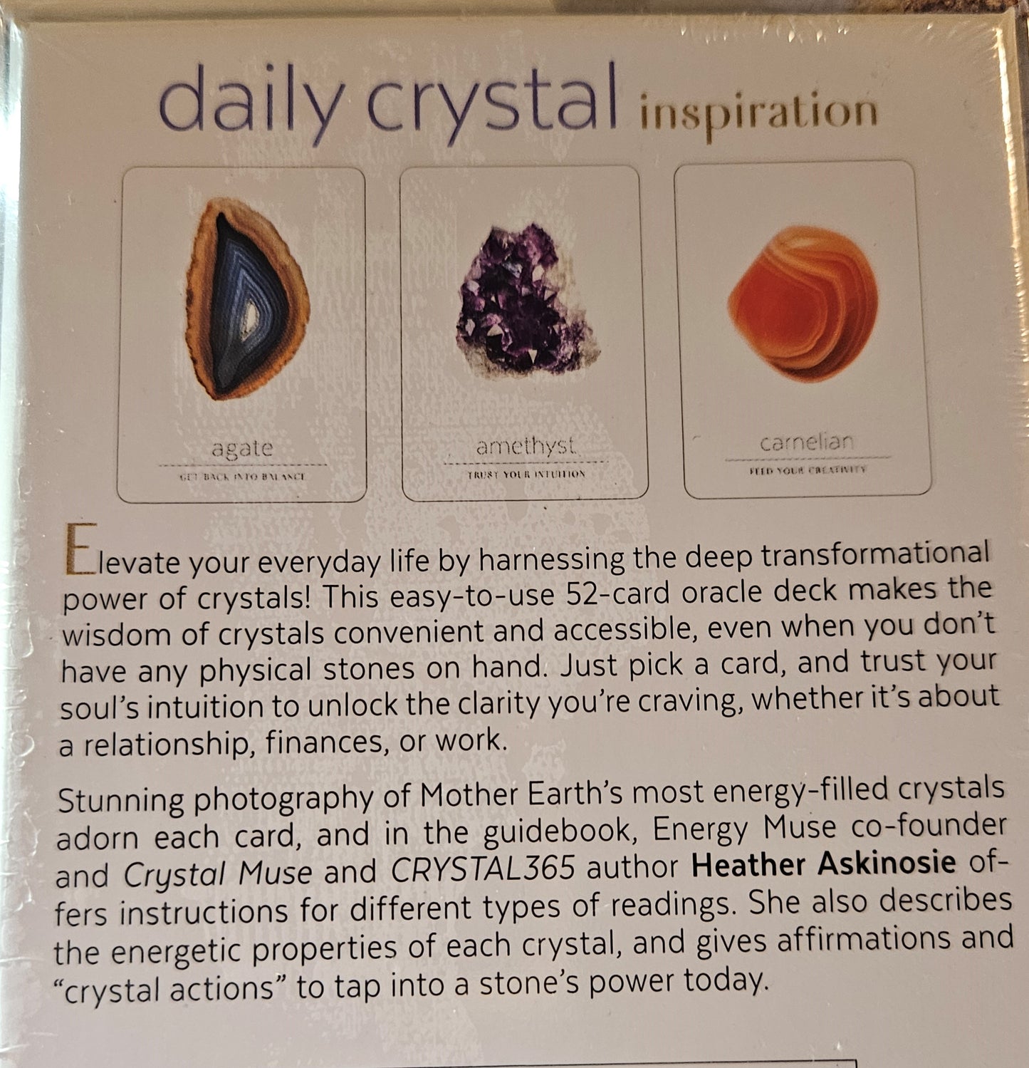 Daily Crystal Inspiration Oracle Cards