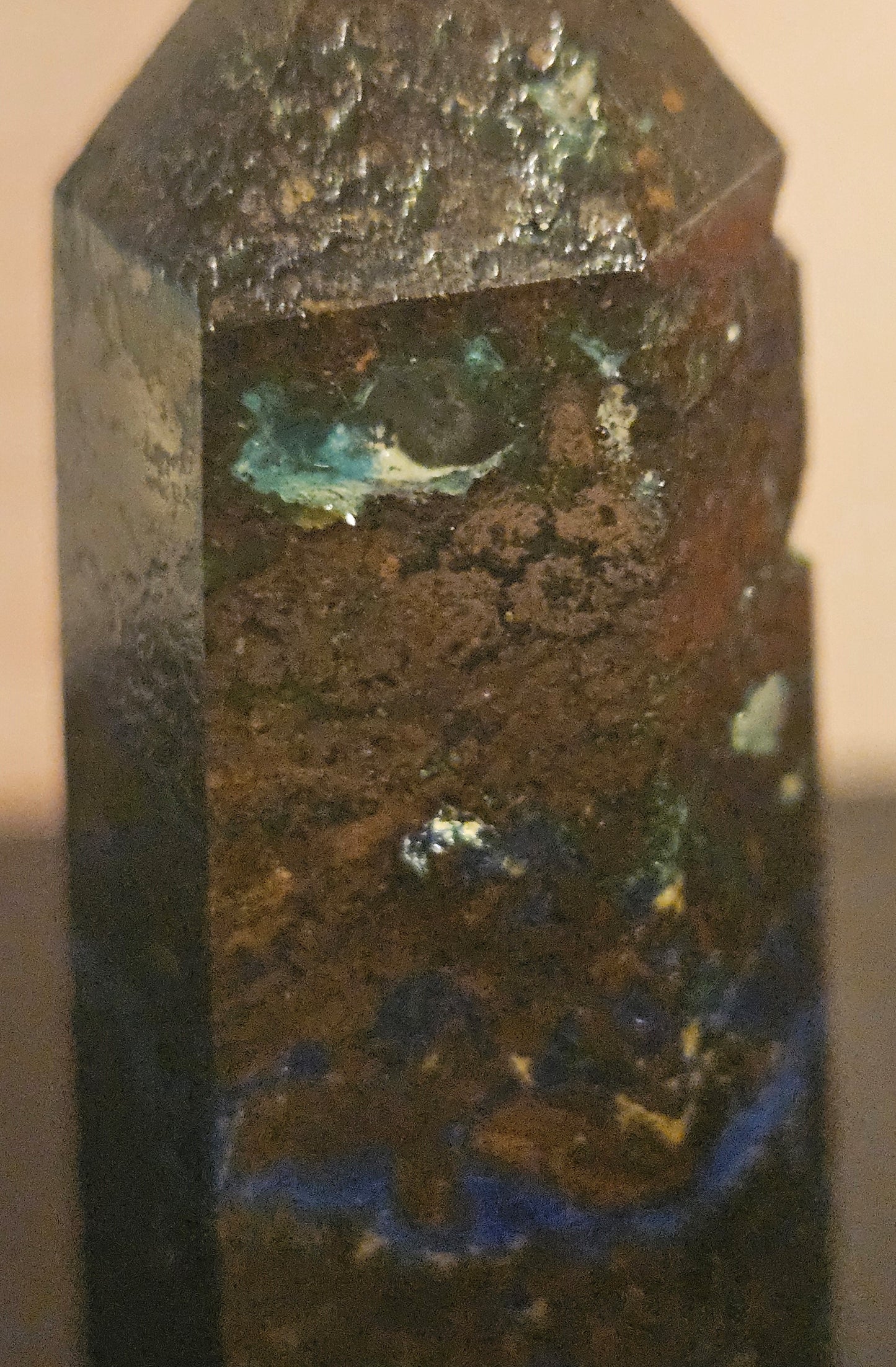Malachite & Azurite (Azurmalachite) Tower