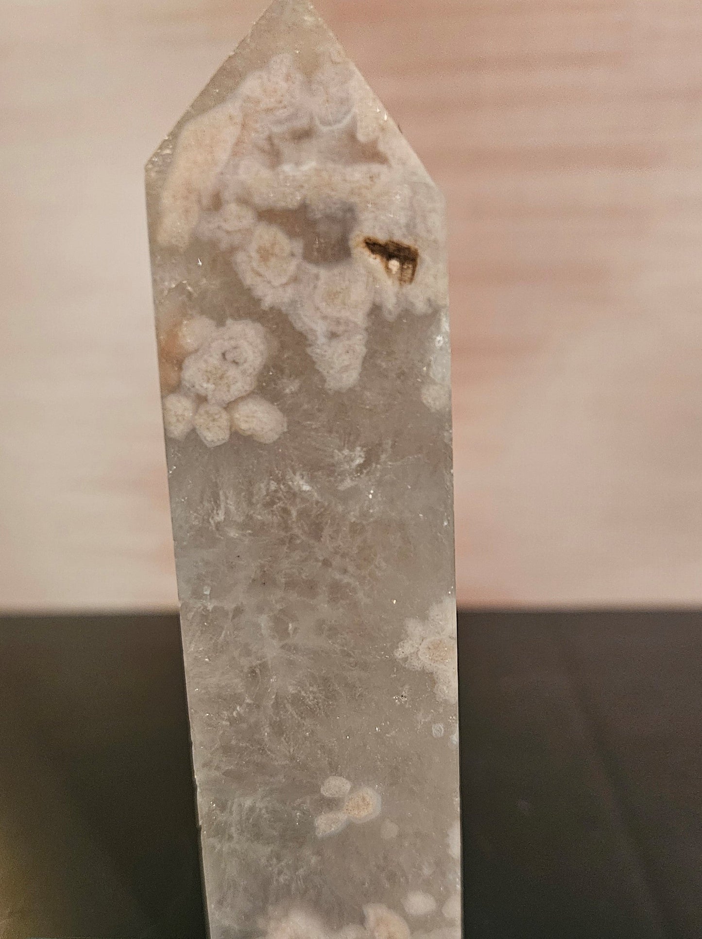 Cherry Blossom Agate (Flower Agate)Tower