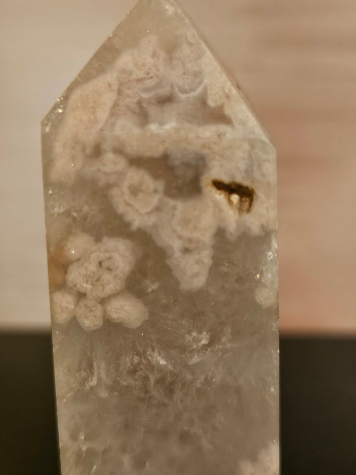 Cherry Blossom Agate (Flower Agate)Tower