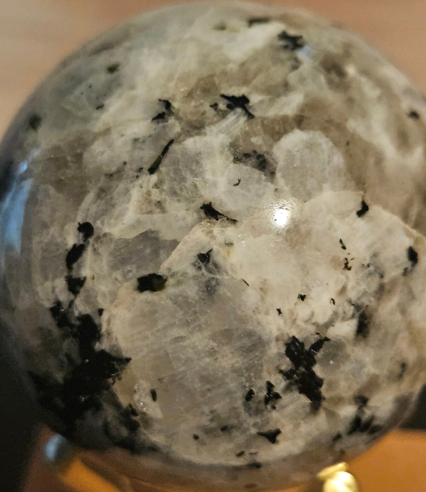 Rainbow Moonstone Sphere 5