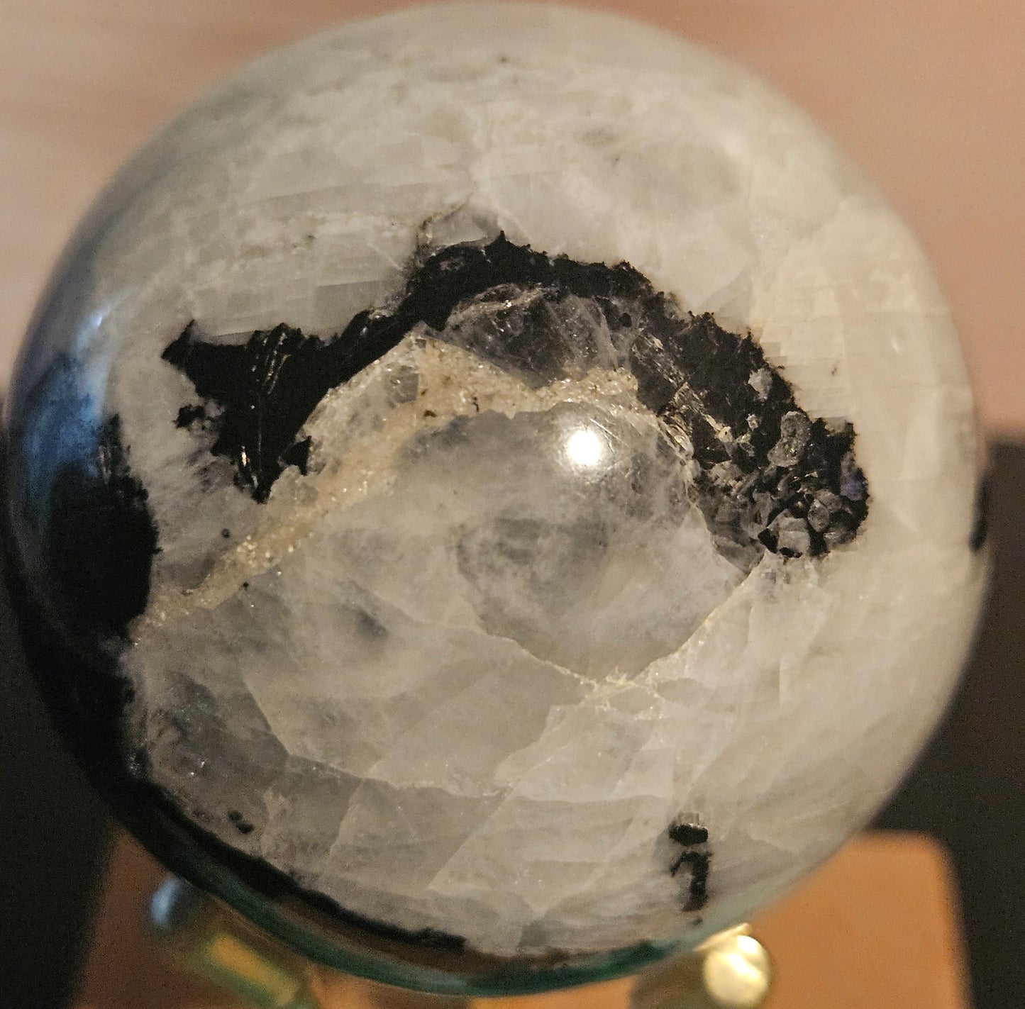 Rainbow Moonstone Sphere 6