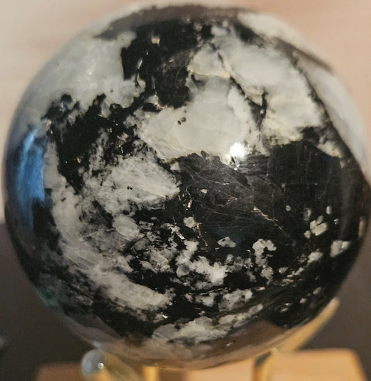 Rainbow Moonstone Sphere 6